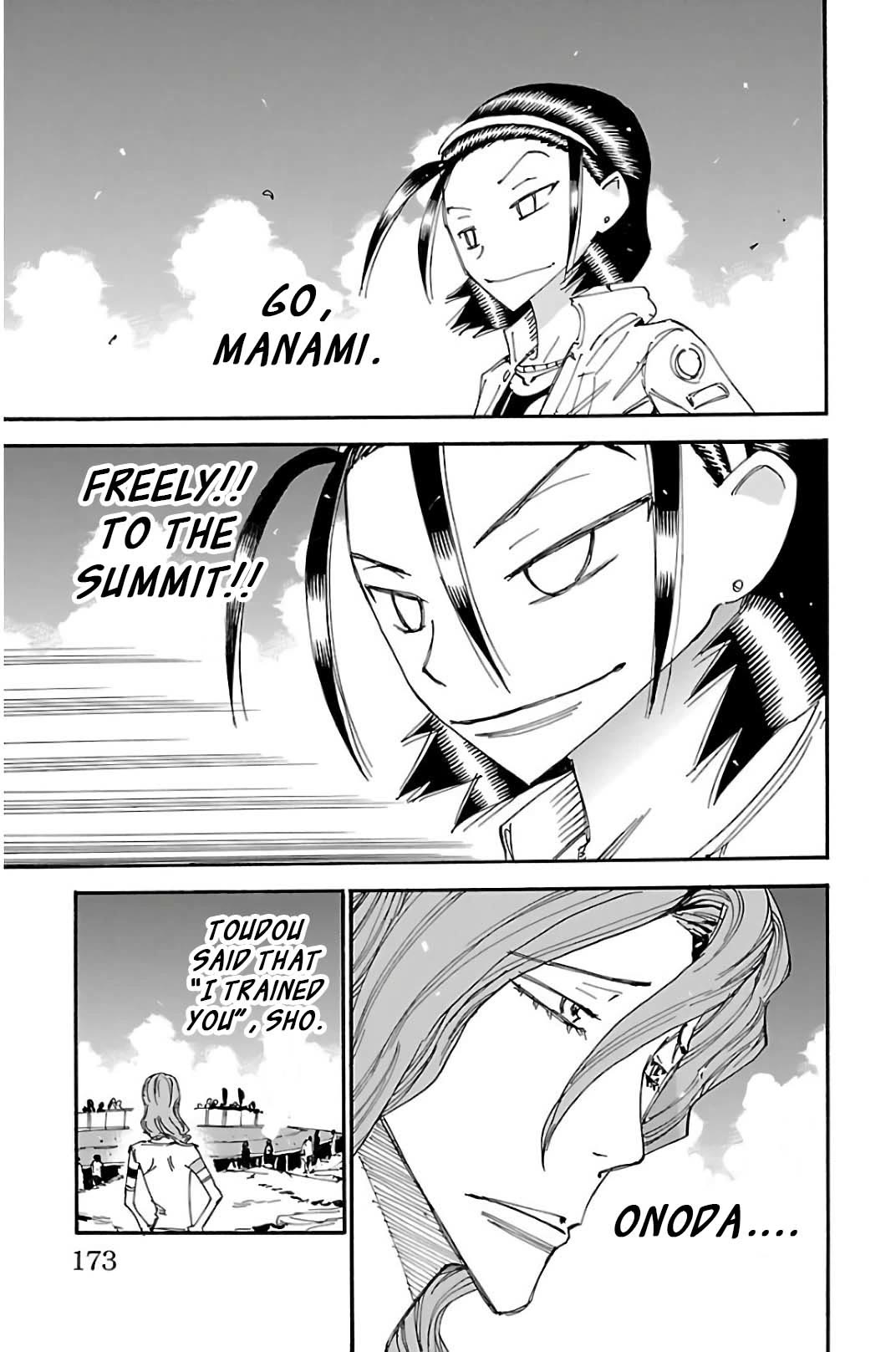 Yowamushi Pedal chapter 519 page 10