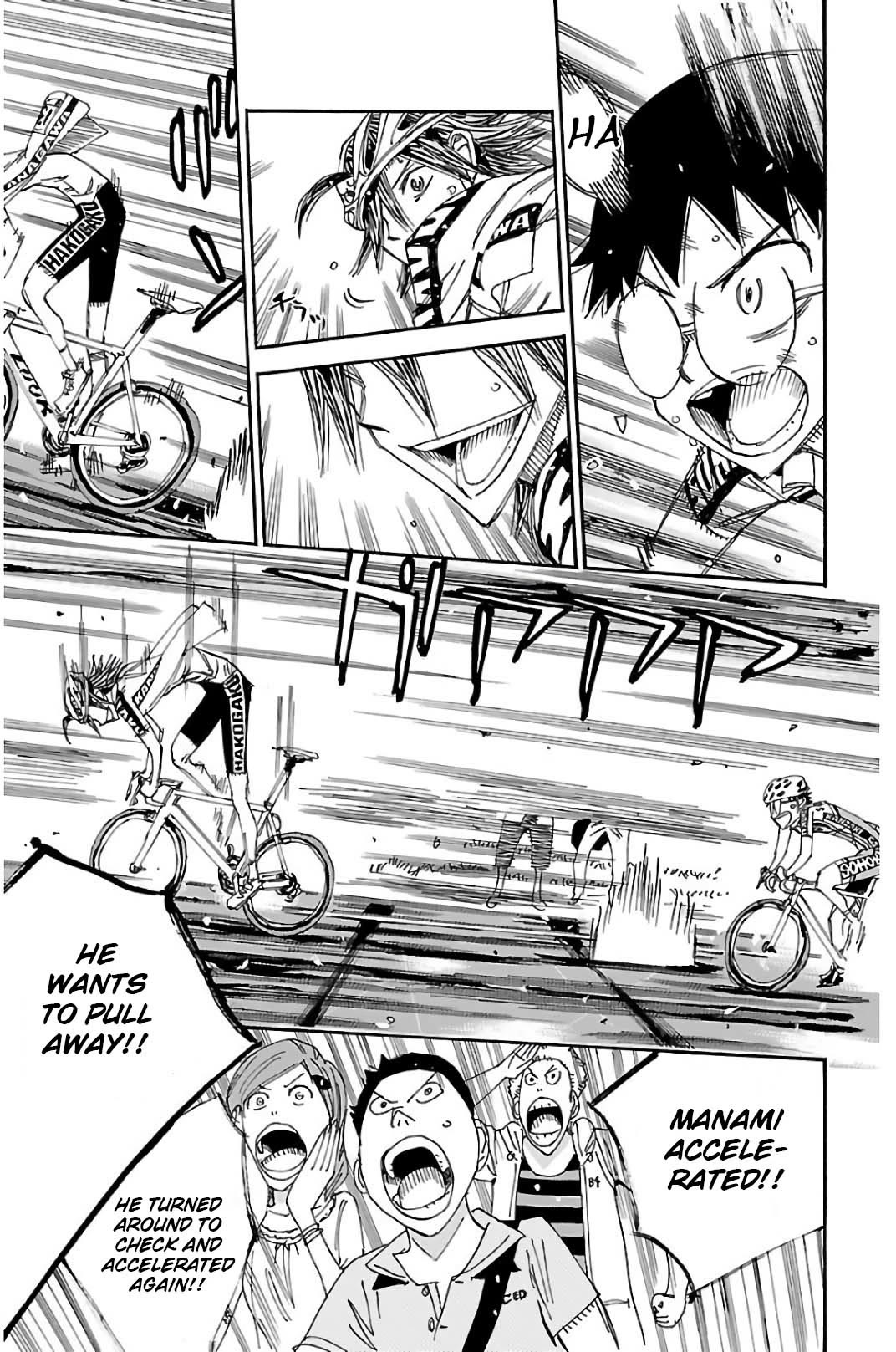Yowamushi Pedal chapter 519 page 14