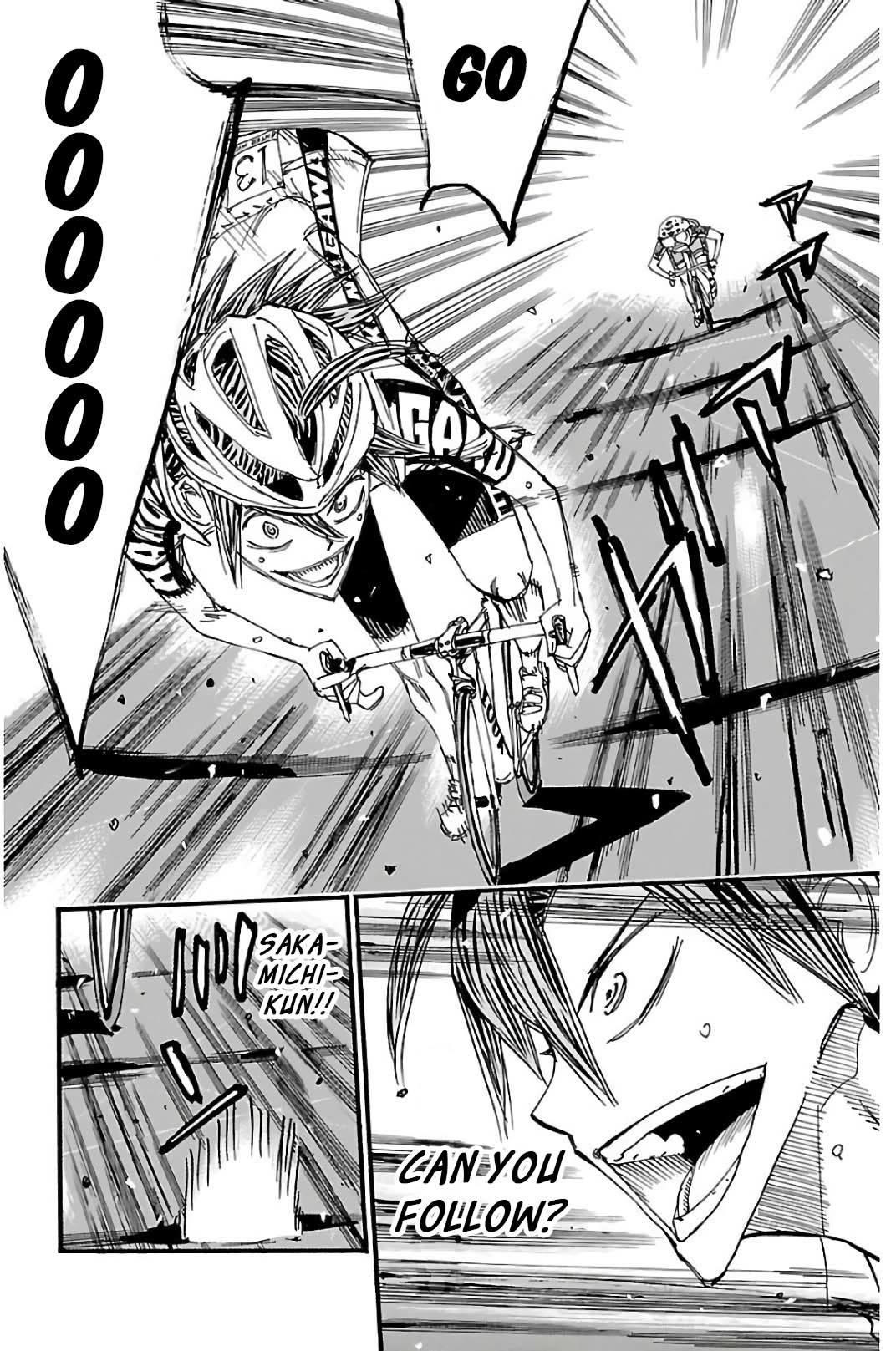 Yowamushi Pedal chapter 519 page 15