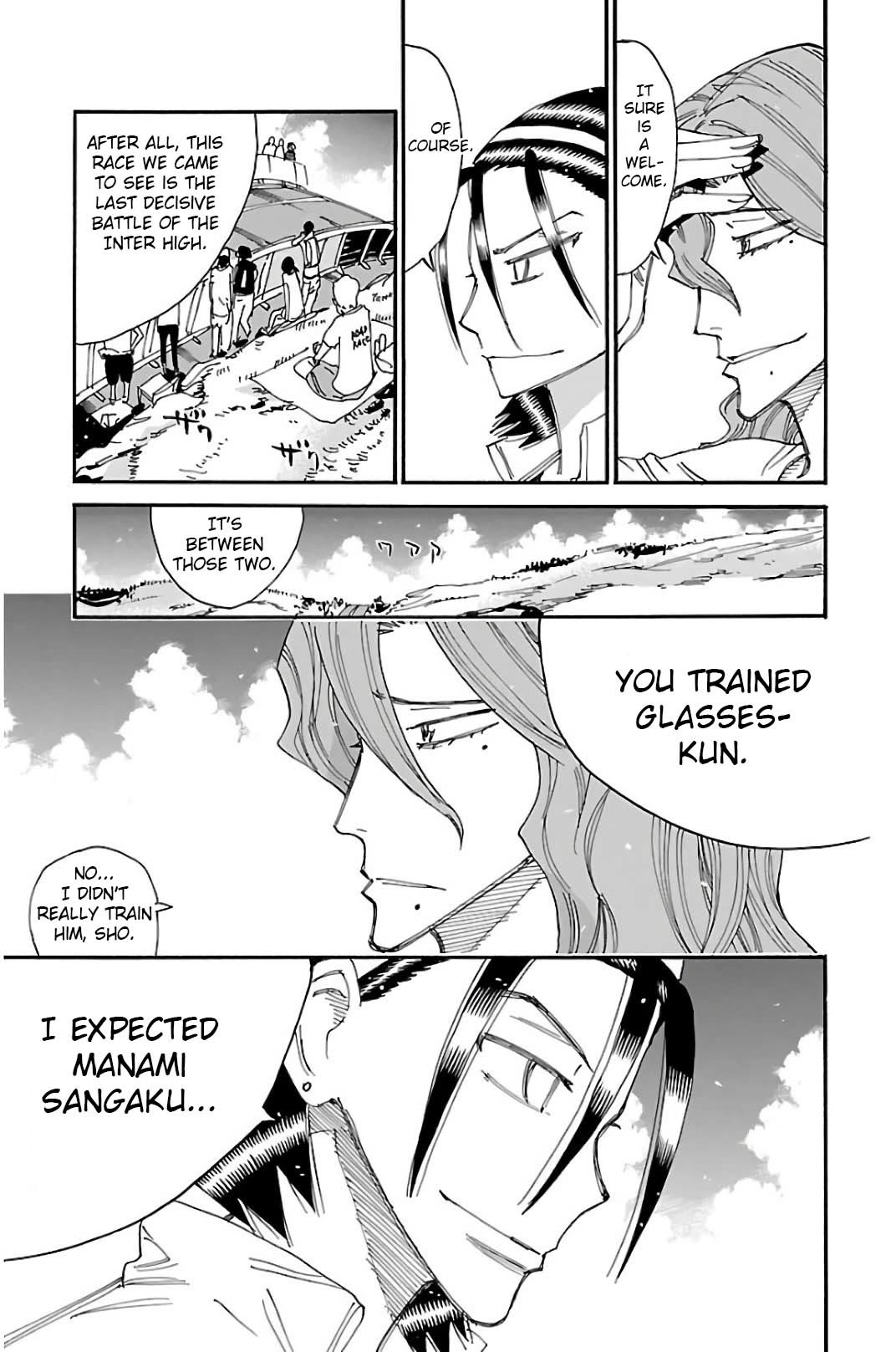 Yowamushi Pedal chapter 519 page 3