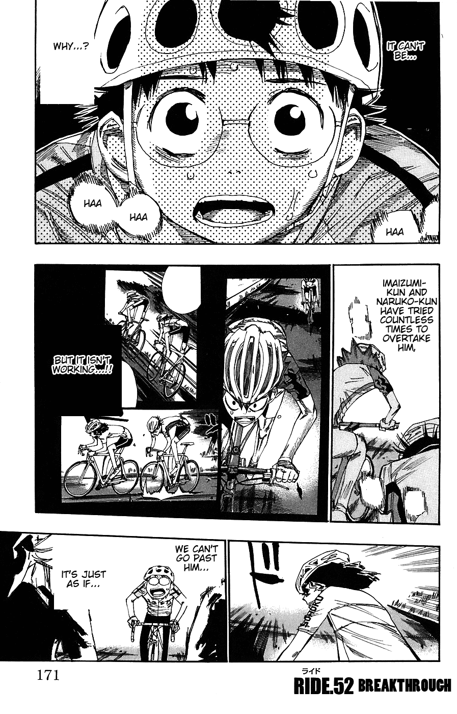 Yowamushi Pedal chapter 52 page 1