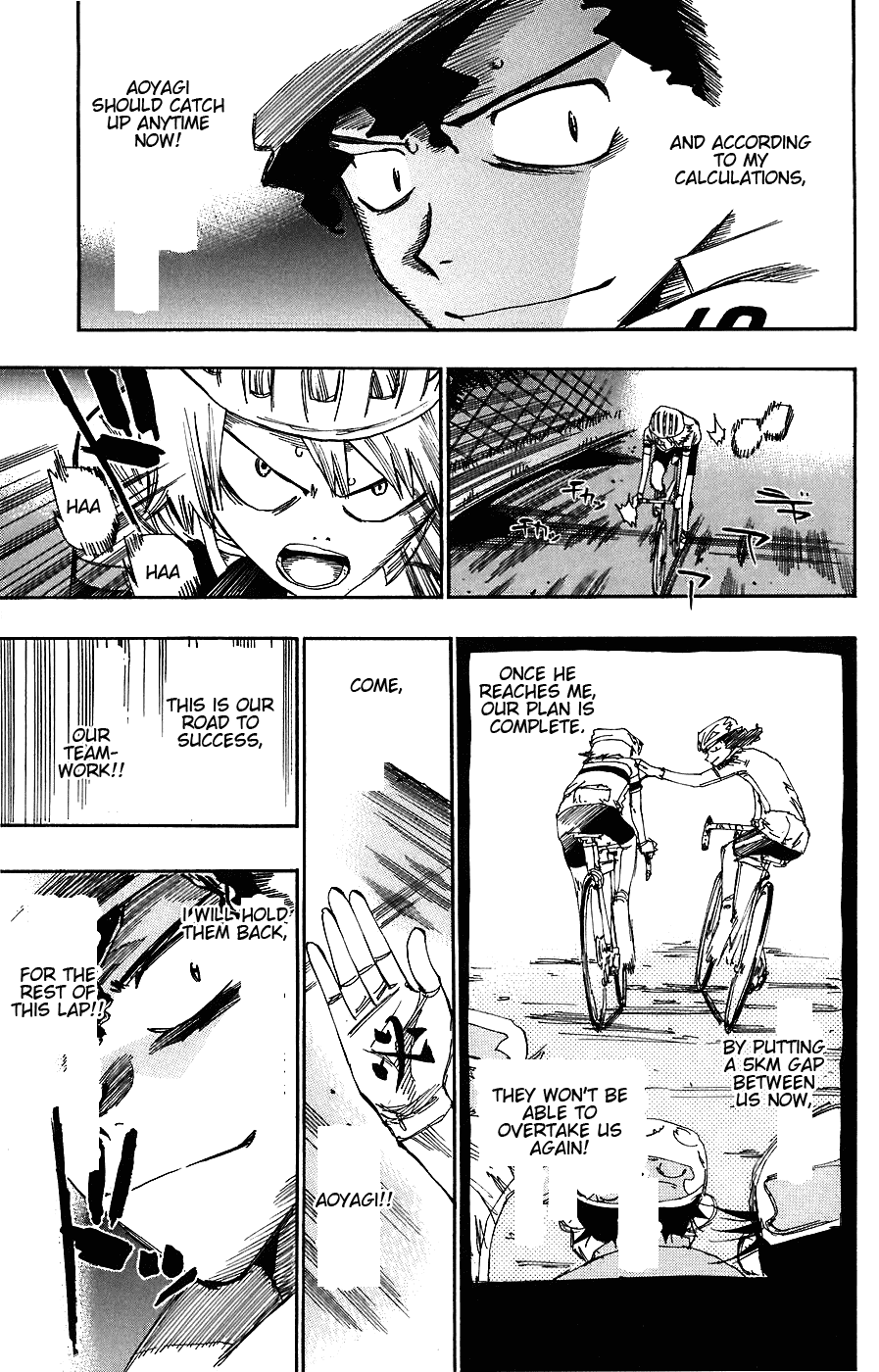 Yowamushi Pedal chapter 52 page 8