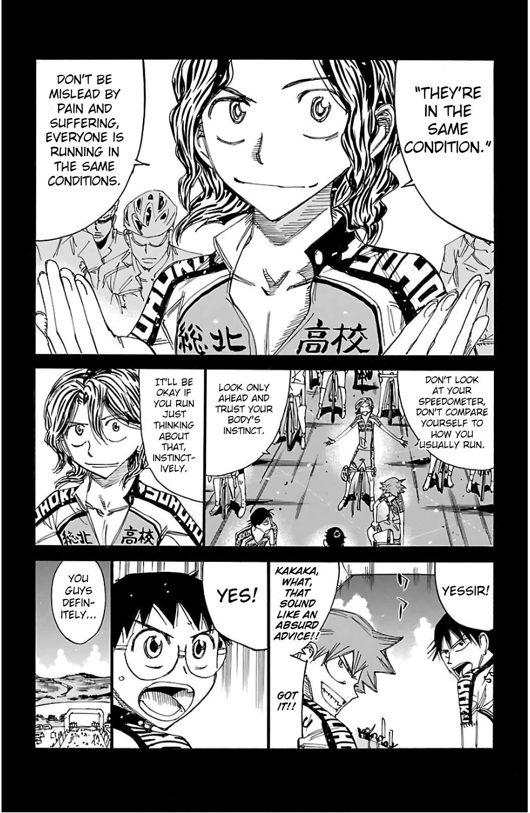 Yowamushi Pedal chapter 520 page 12