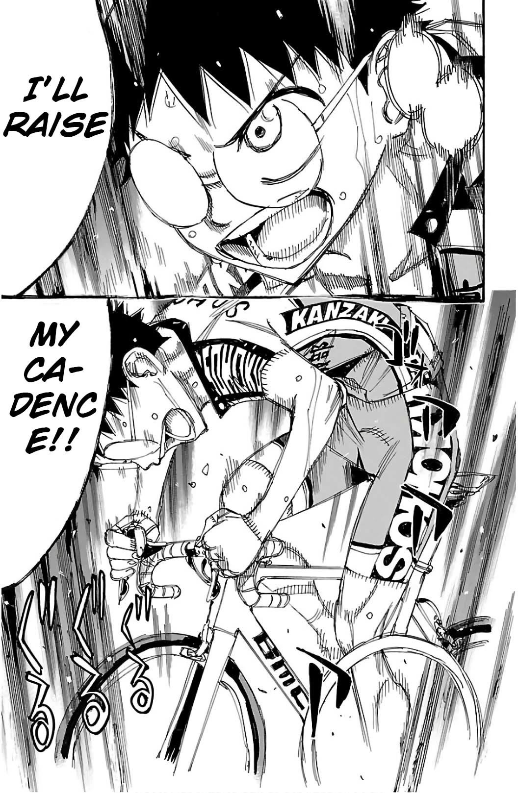 Yowamushi Pedal chapter 520 page 15