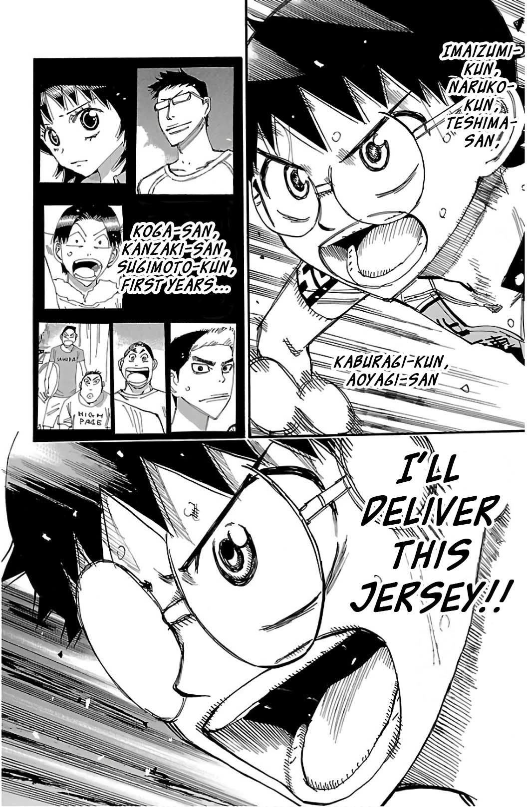 Yowamushi Pedal chapter 521 page 12