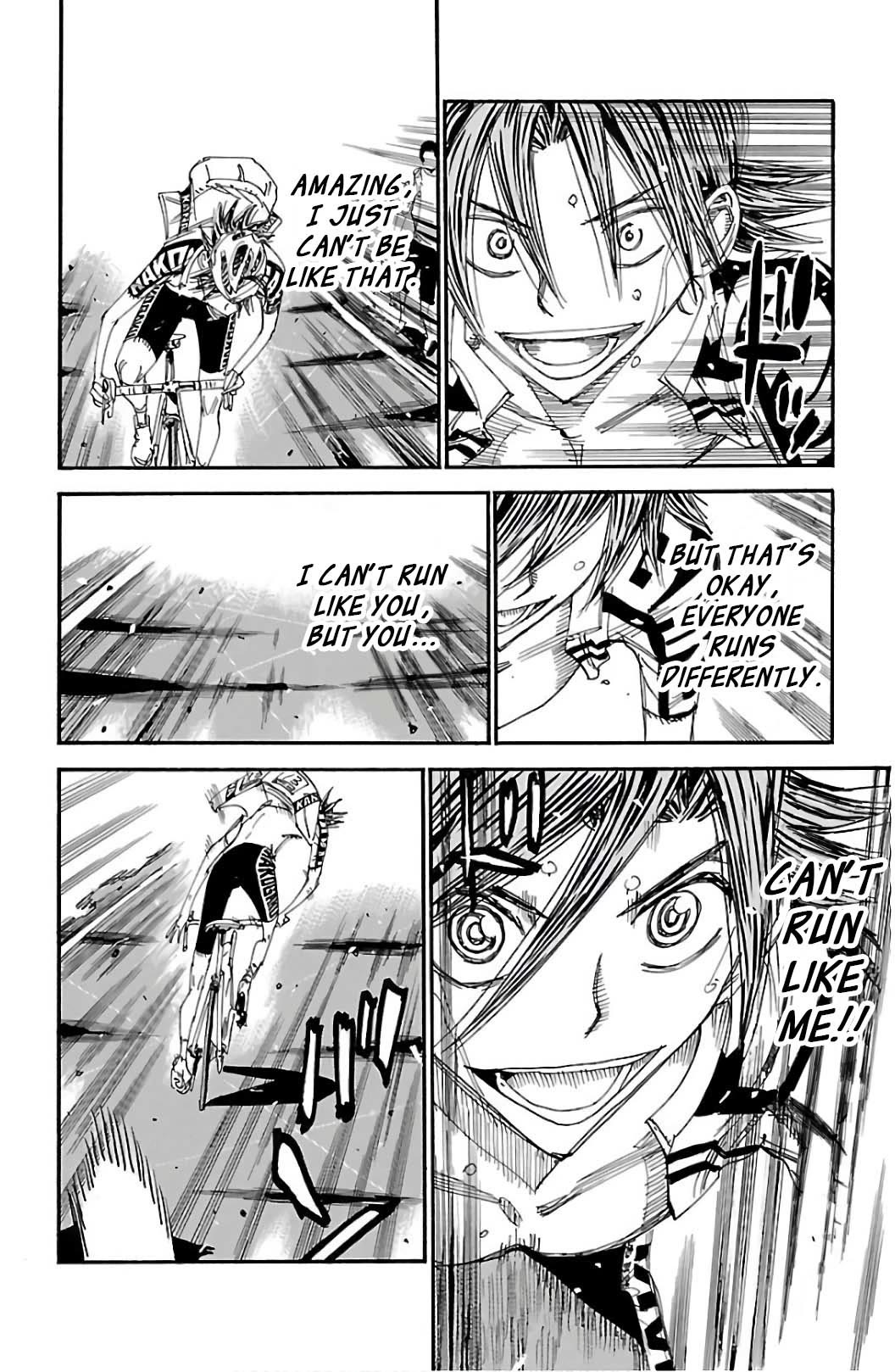 Yowamushi Pedal chapter 521 page 14