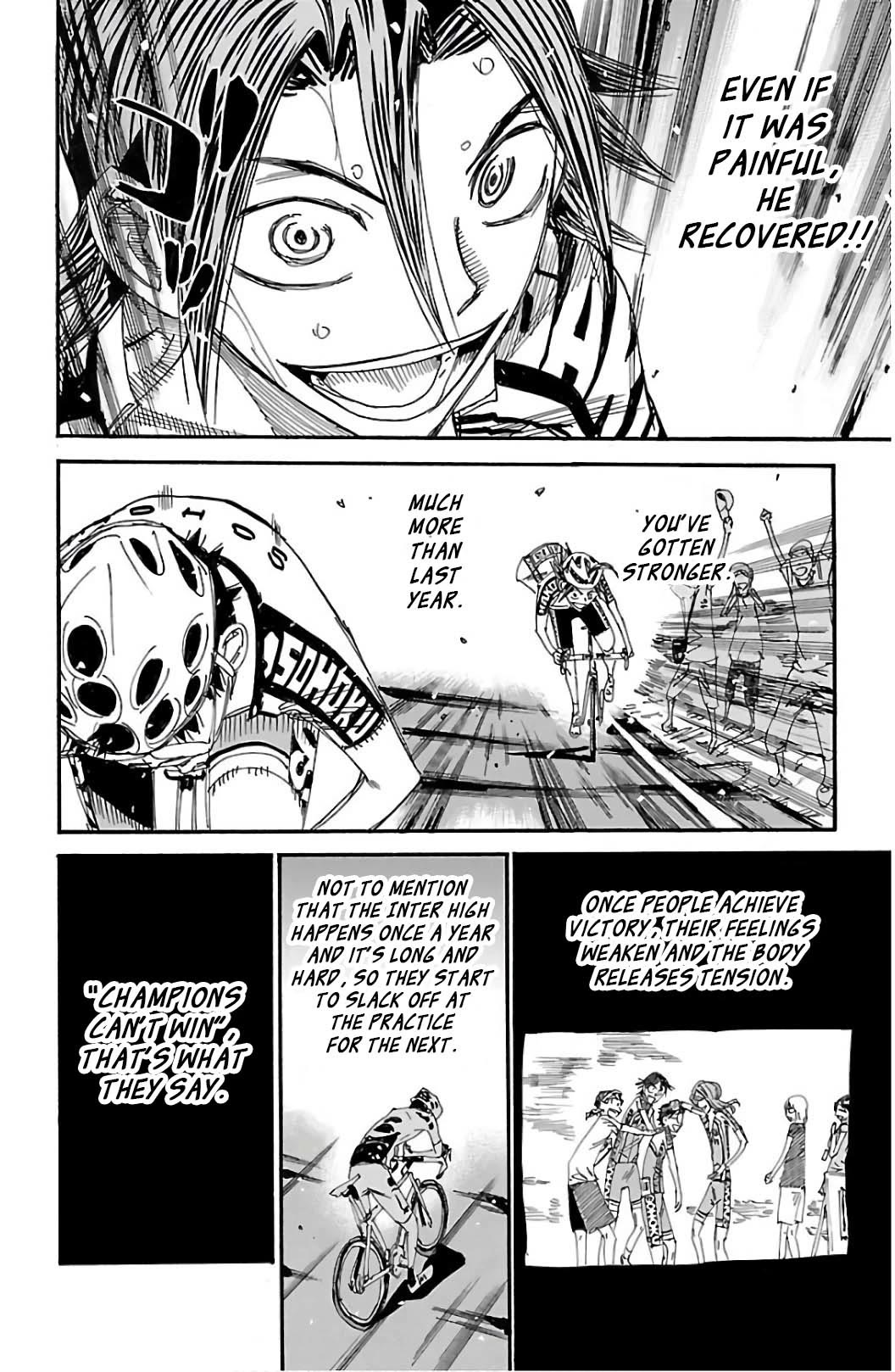 Yowamushi Pedal chapter 521 page 7