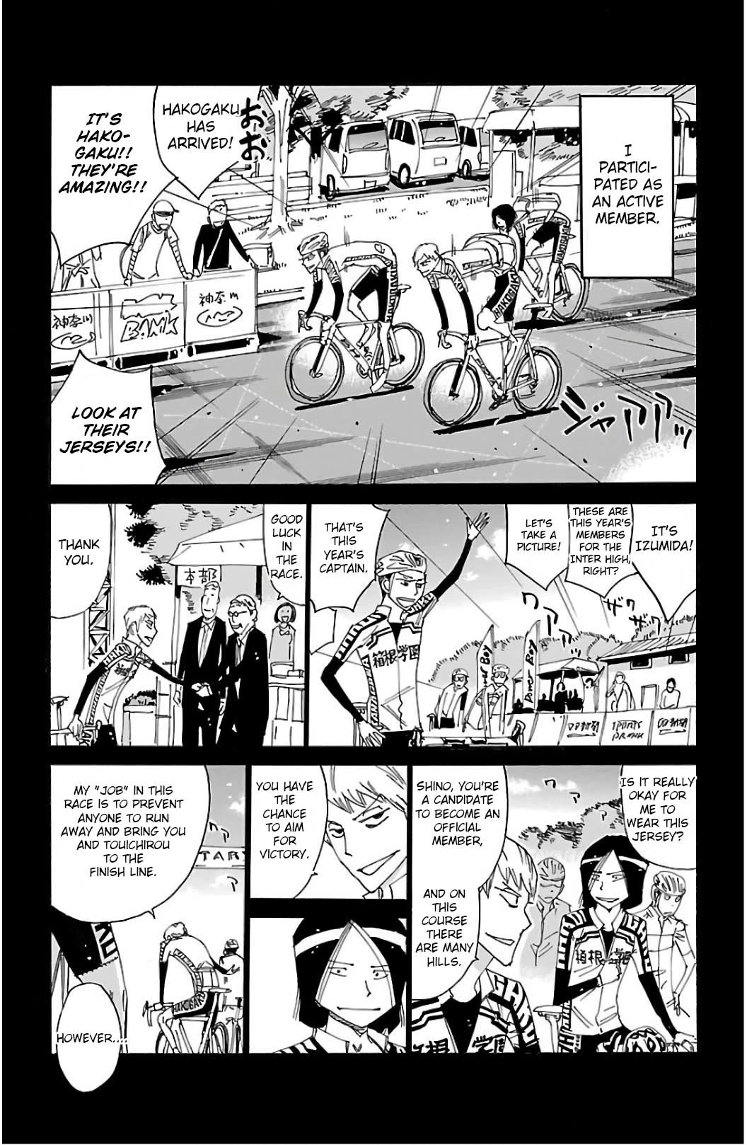 Yowamushi Pedal chapter 522 page 12