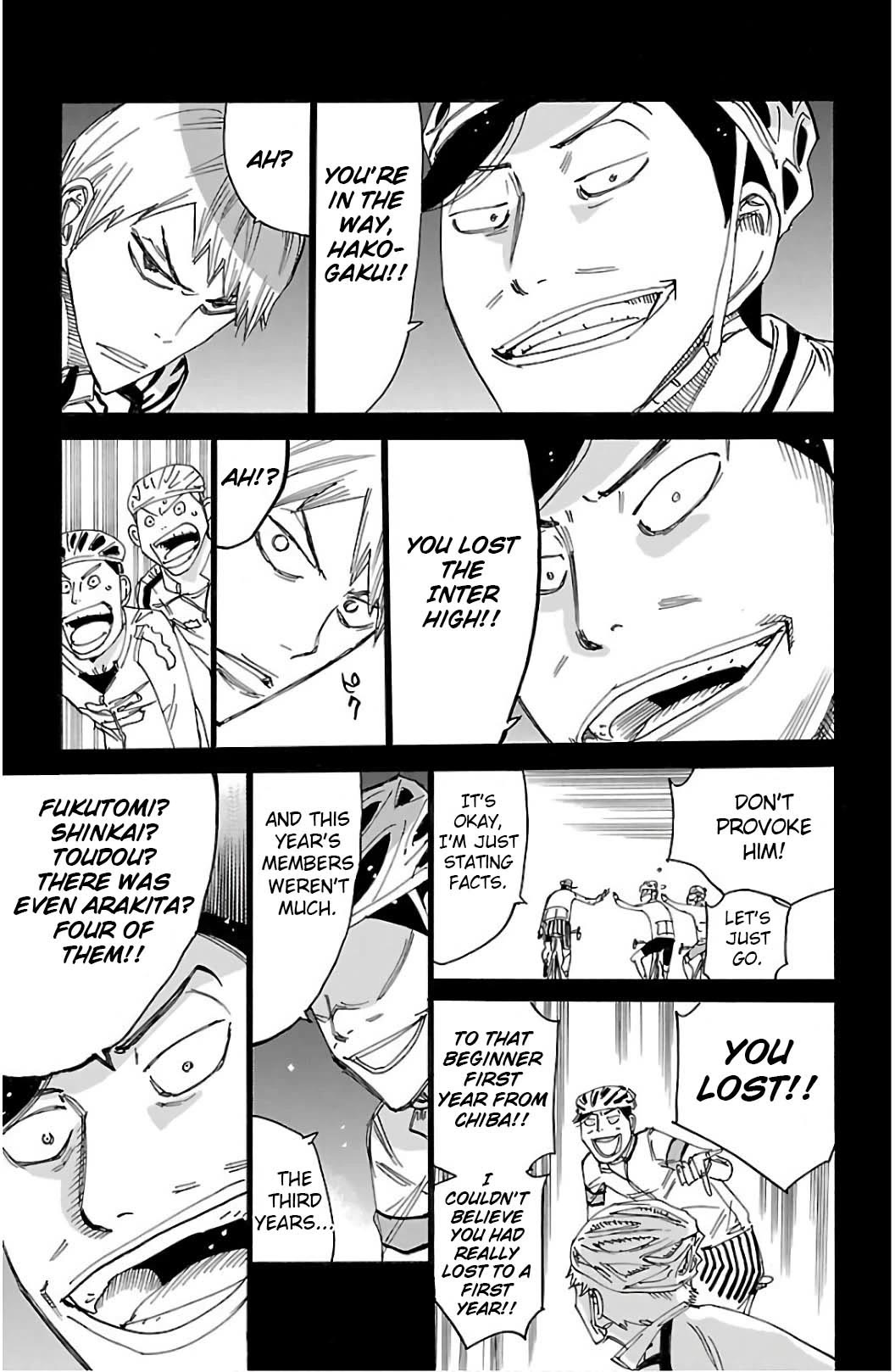 Yowamushi Pedal chapter 522 page 16