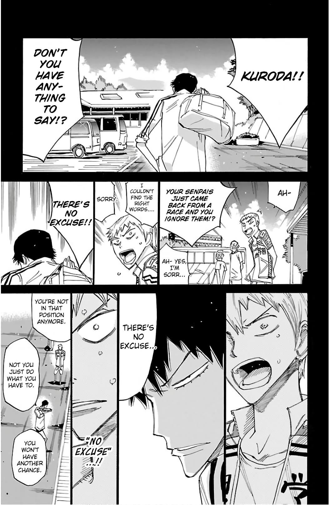 Yowamushi Pedal chapter 522 page 8