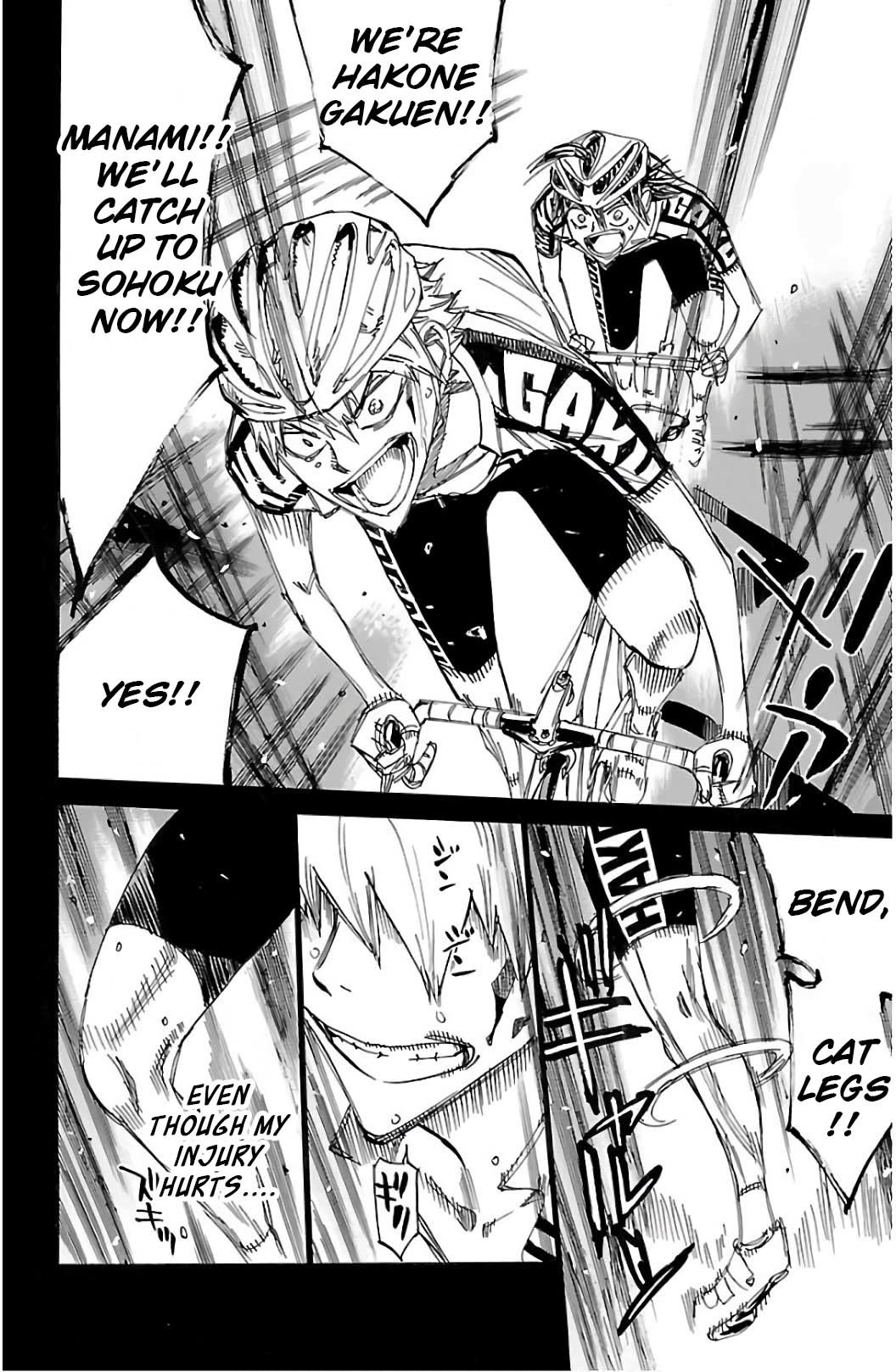 Yowamushi Pedal chapter 523 page 13