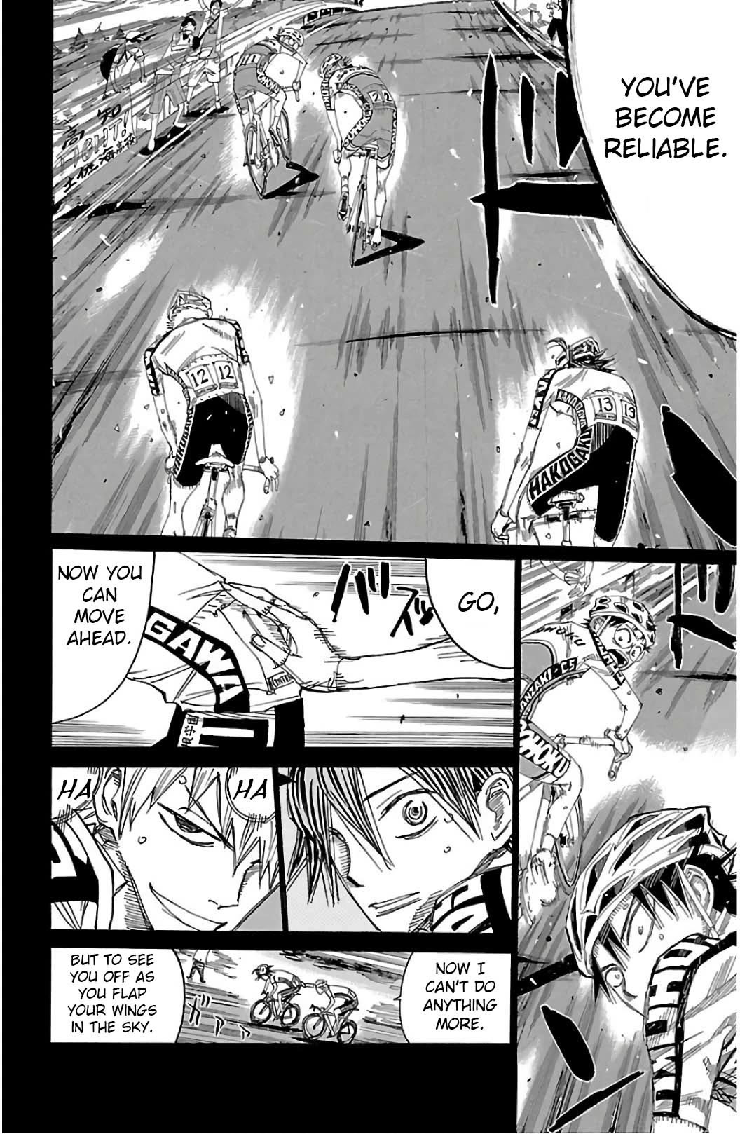 Yowamushi Pedal chapter 523 page 15