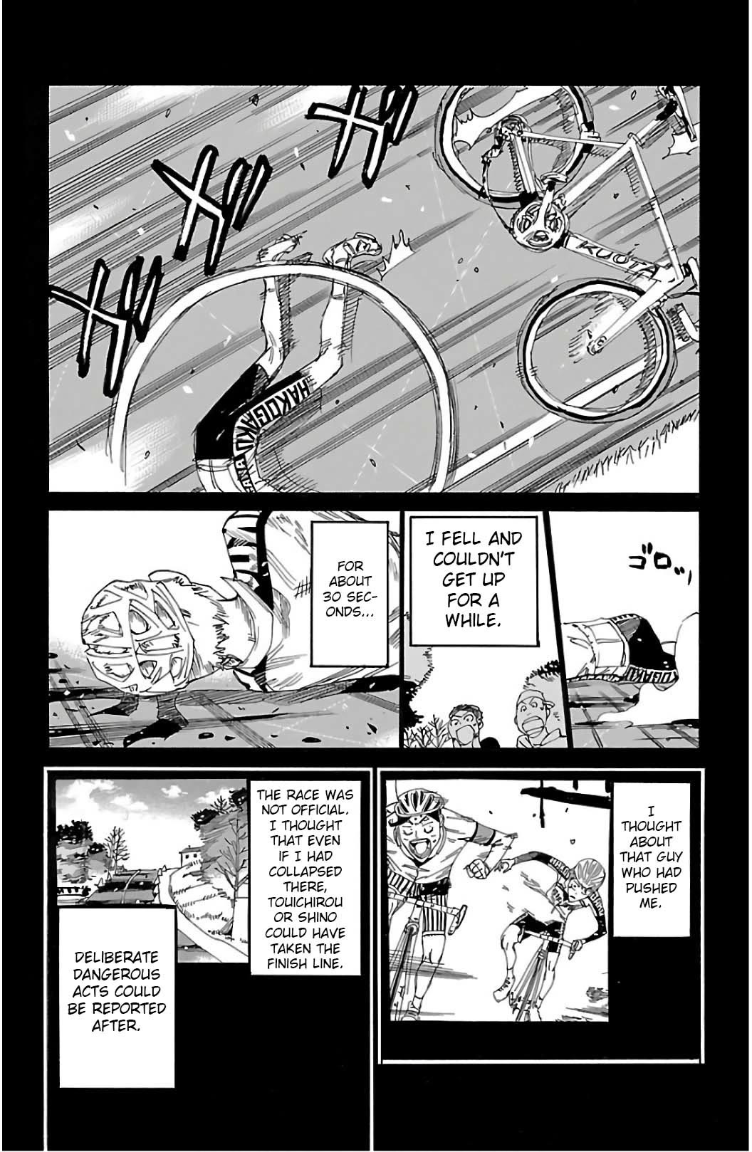 Yowamushi Pedal chapter 523 page 2