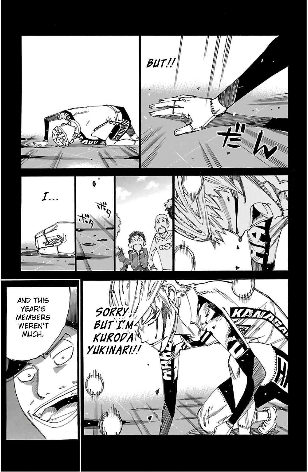 Yowamushi Pedal chapter 523 page 3