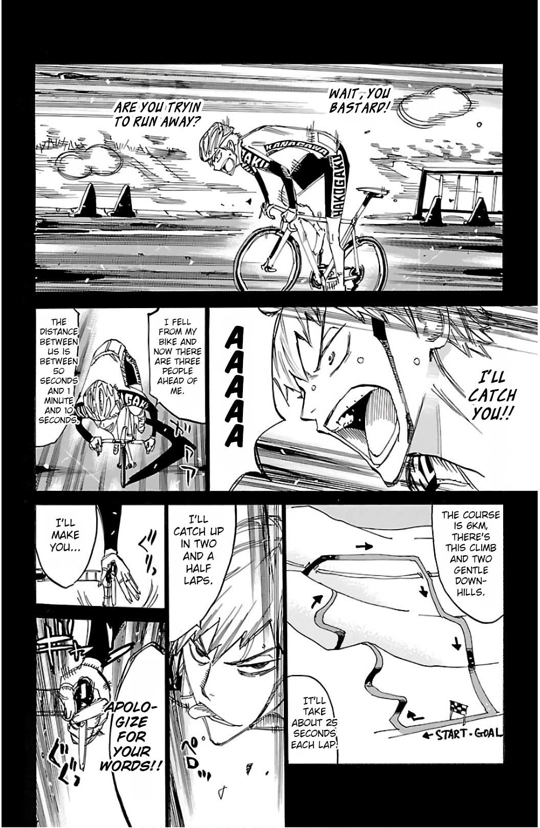 Yowamushi Pedal chapter 523 page 5