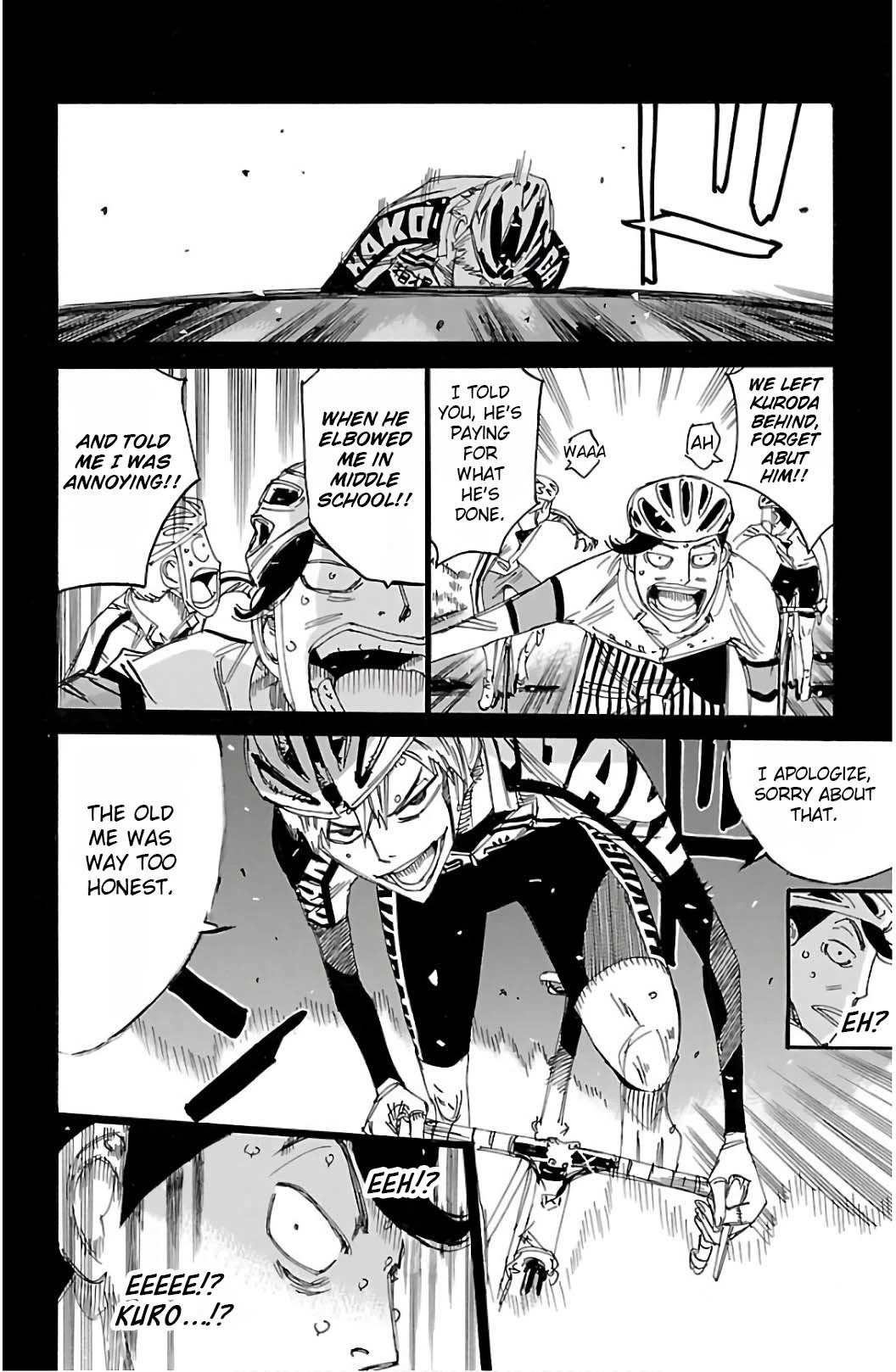 Yowamushi Pedal chapter 523 page 7