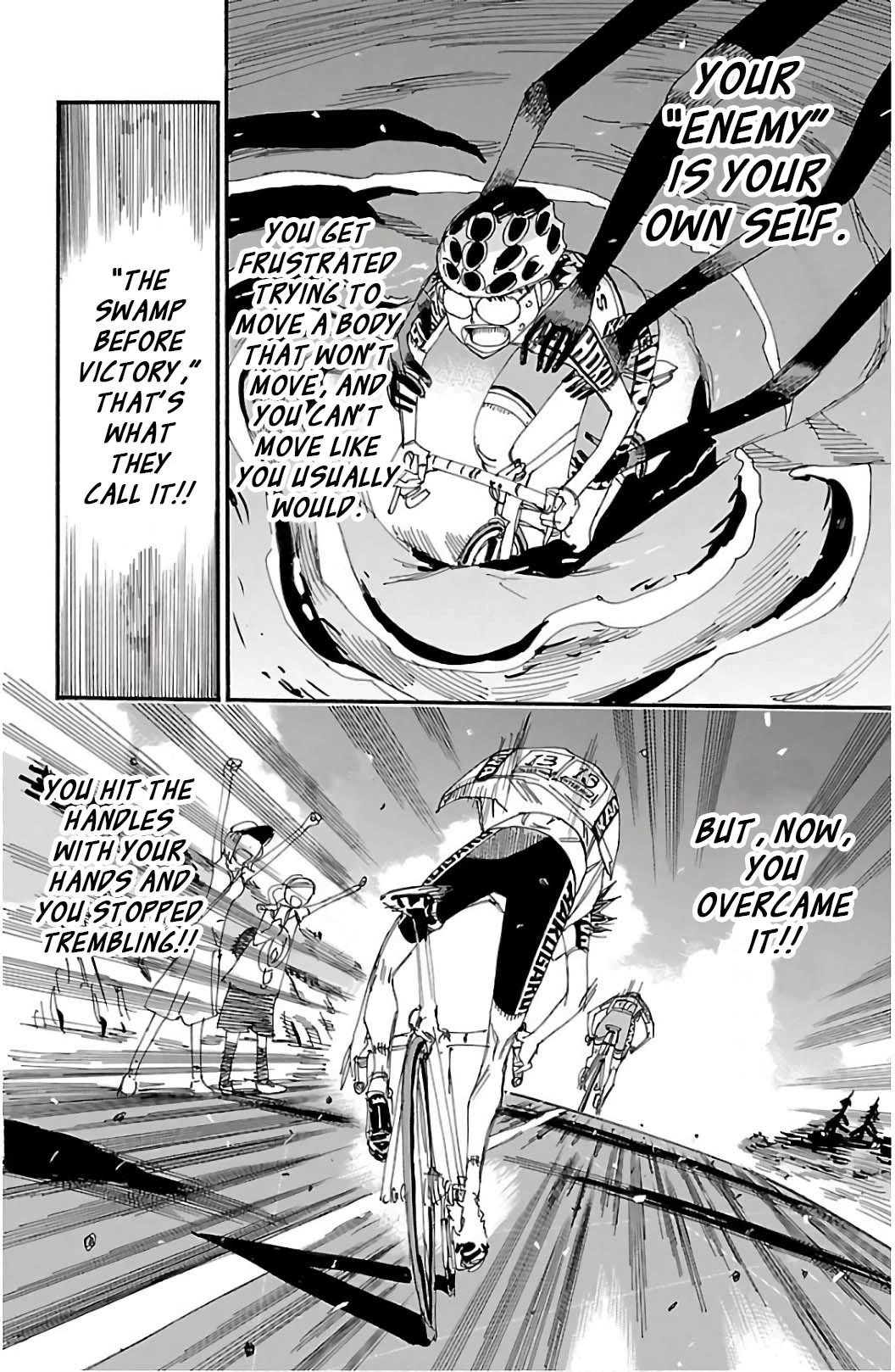 Yowamushi Pedal chapter 524 page 10