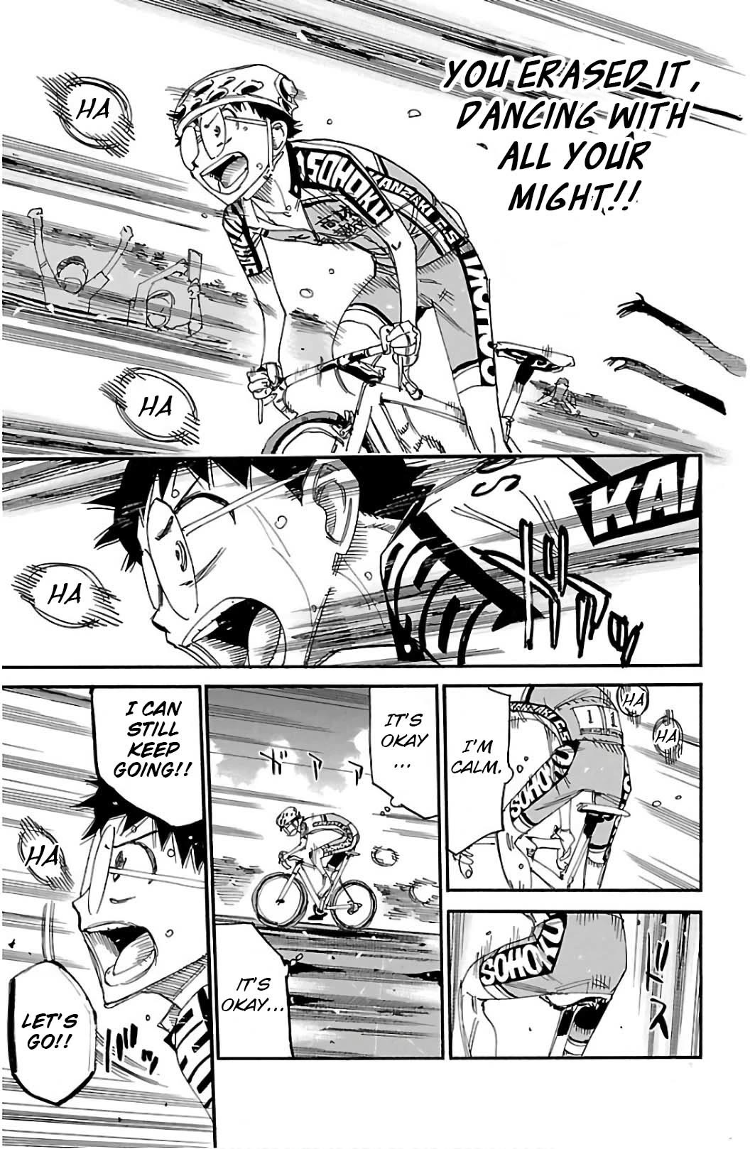 Yowamushi Pedal chapter 524 page 11