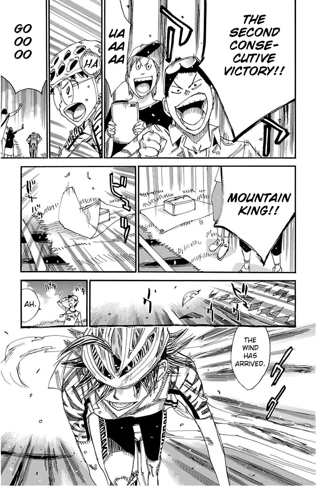 Yowamushi Pedal chapter 524 page 14
