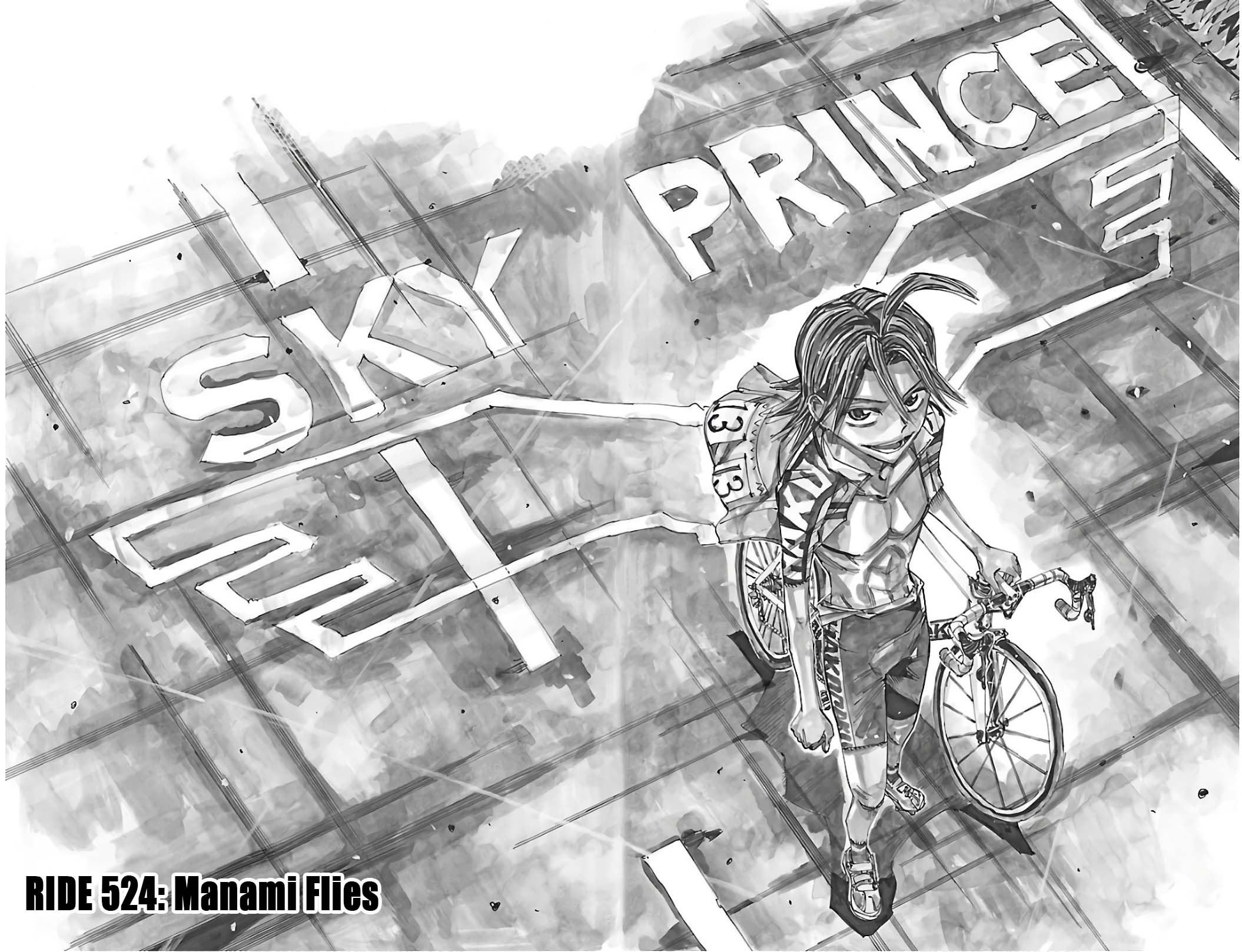 Yowamushi Pedal chapter 524 page 2