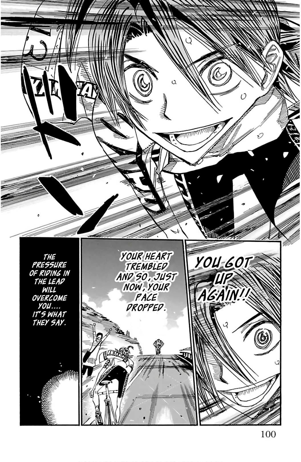 Yowamushi Pedal chapter 524 page 8