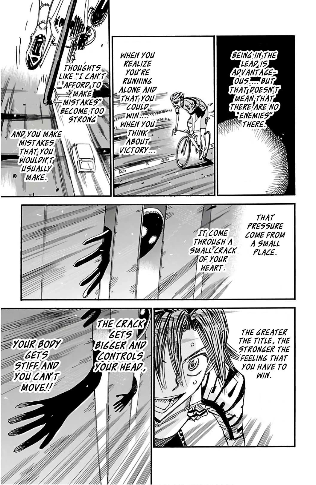Yowamushi Pedal chapter 524 page 9