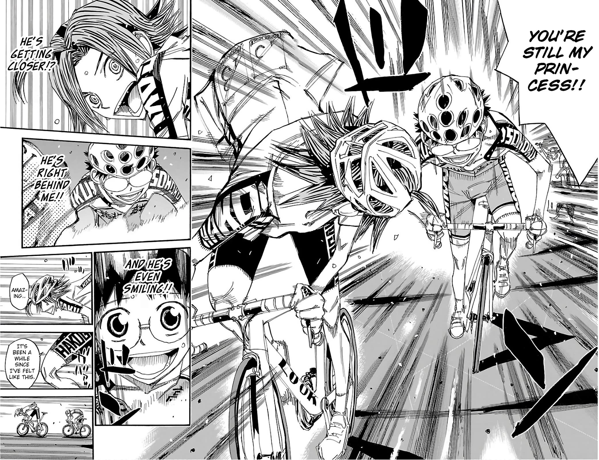 Yowamushi Pedal chapter 525 page 10