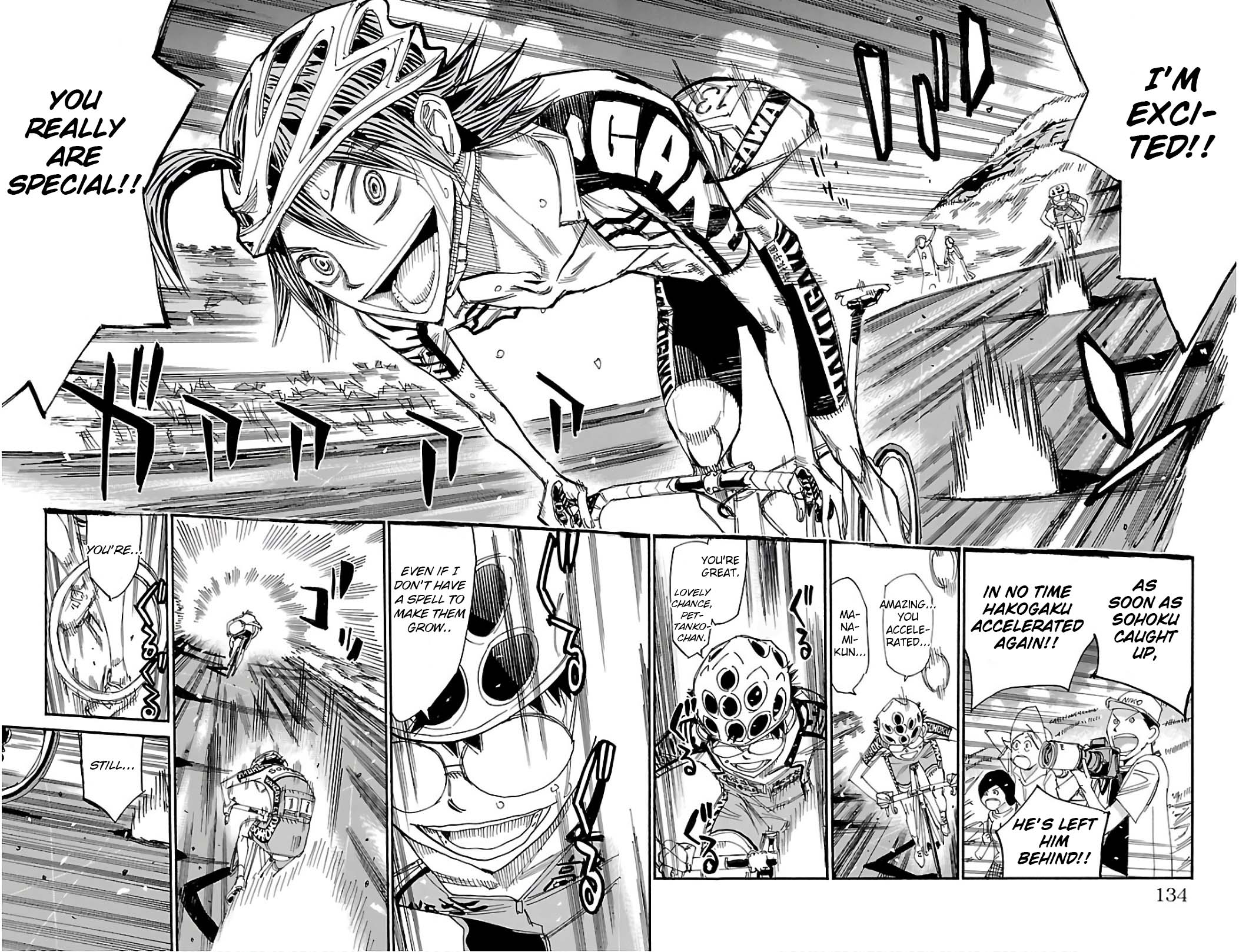 Yowamushi Pedal chapter 525 page 11