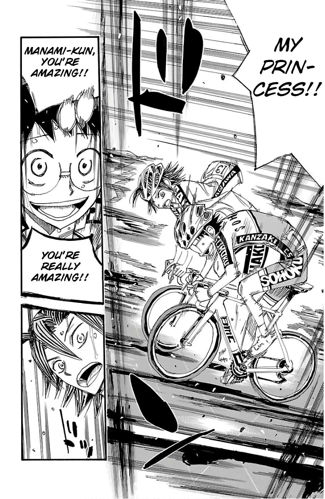 Yowamushi Pedal chapter 525 page 12