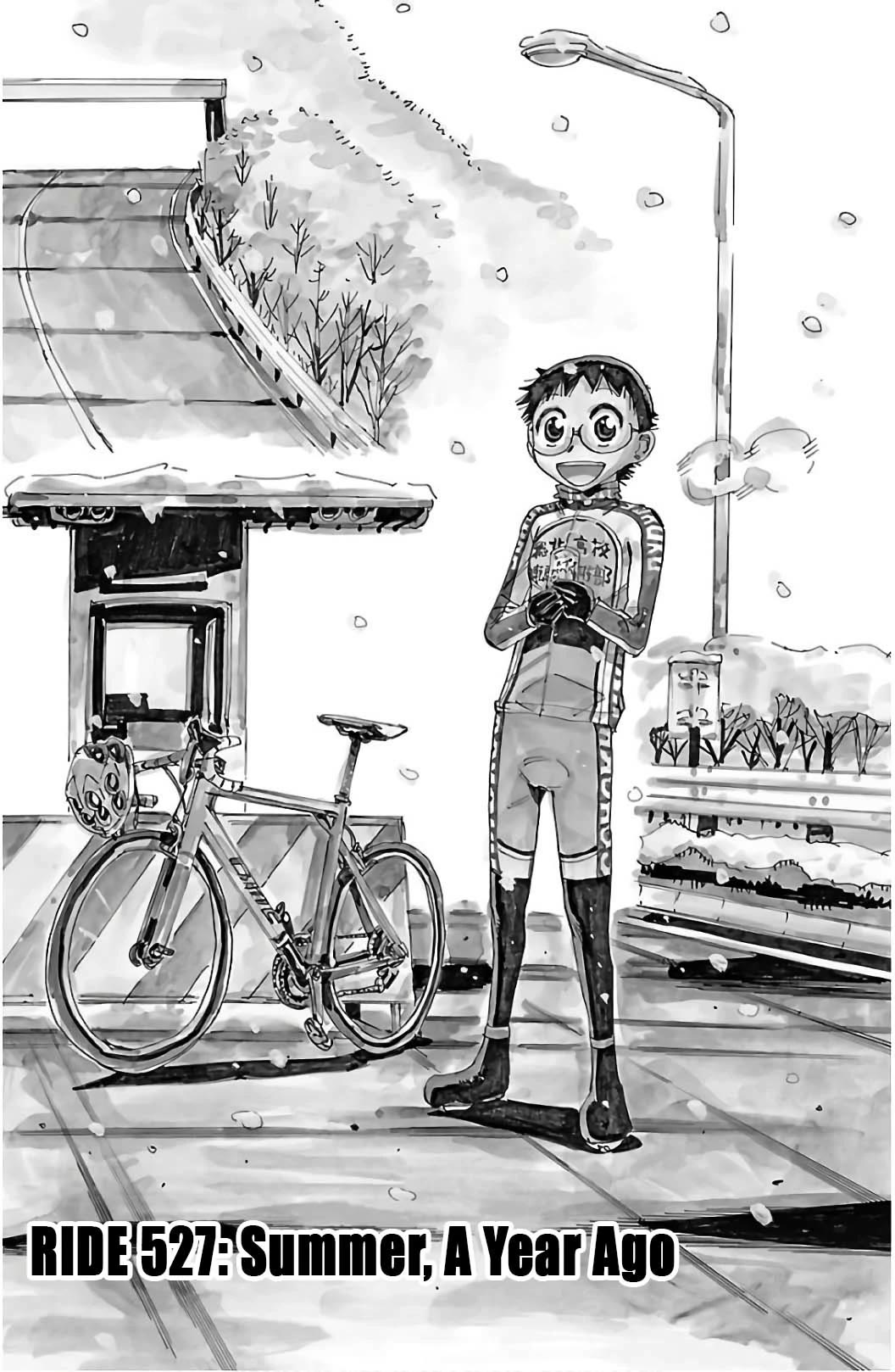Yowamushi Pedal chapter 527 page 1