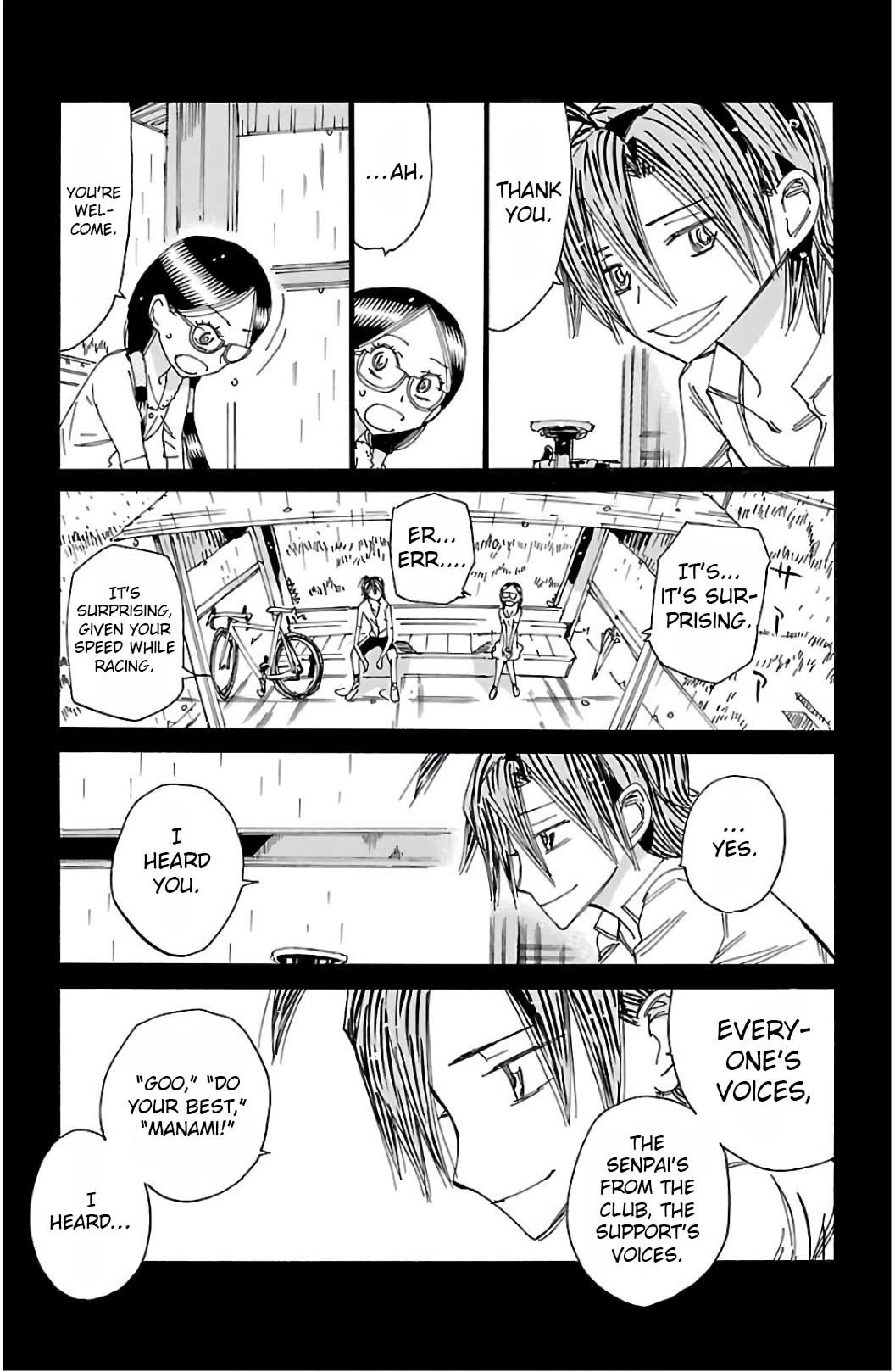 Yowamushi Pedal chapter 527 page 10