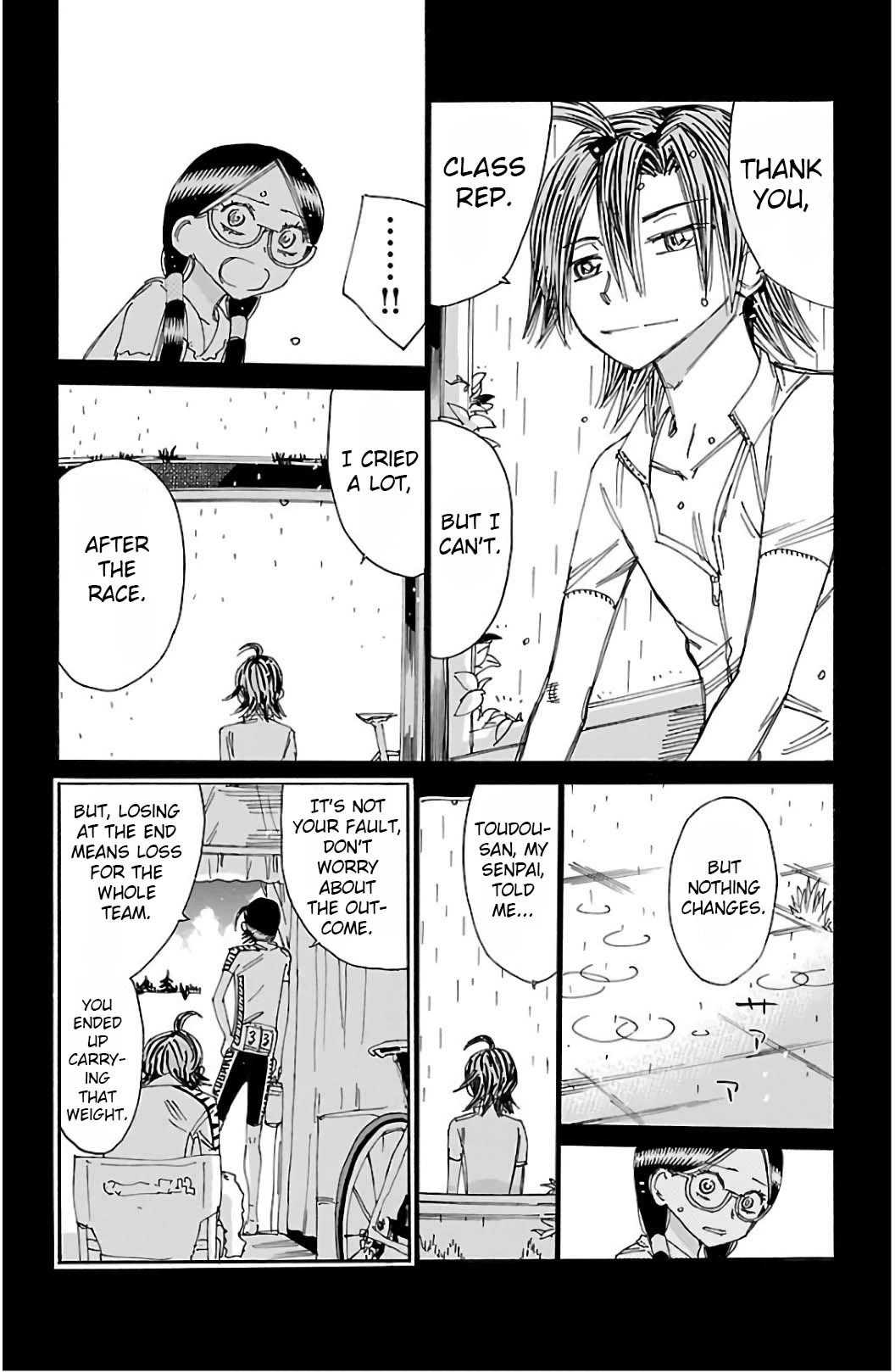 Yowamushi Pedal chapter 527 page 13