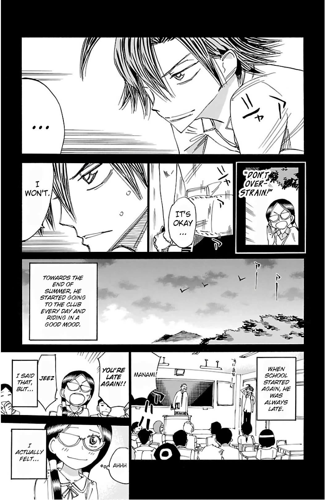 Yowamushi Pedal chapter 527 page 18