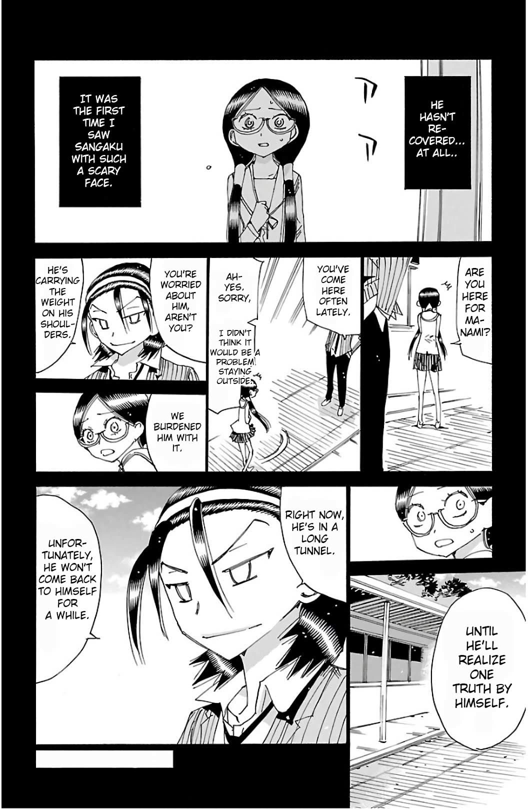 Yowamushi Pedal chapter 527 page 21
