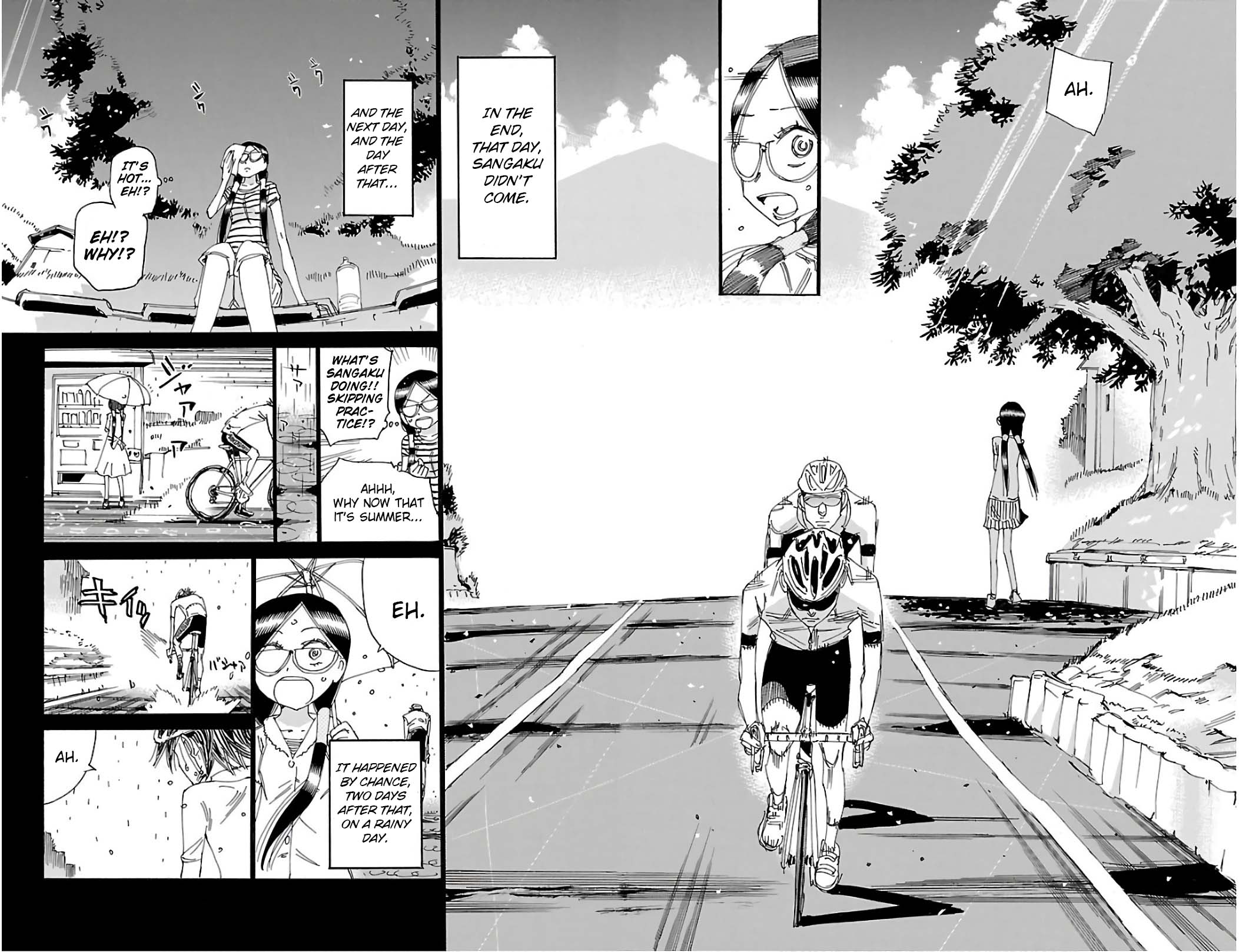 Yowamushi Pedal chapter 527 page 6