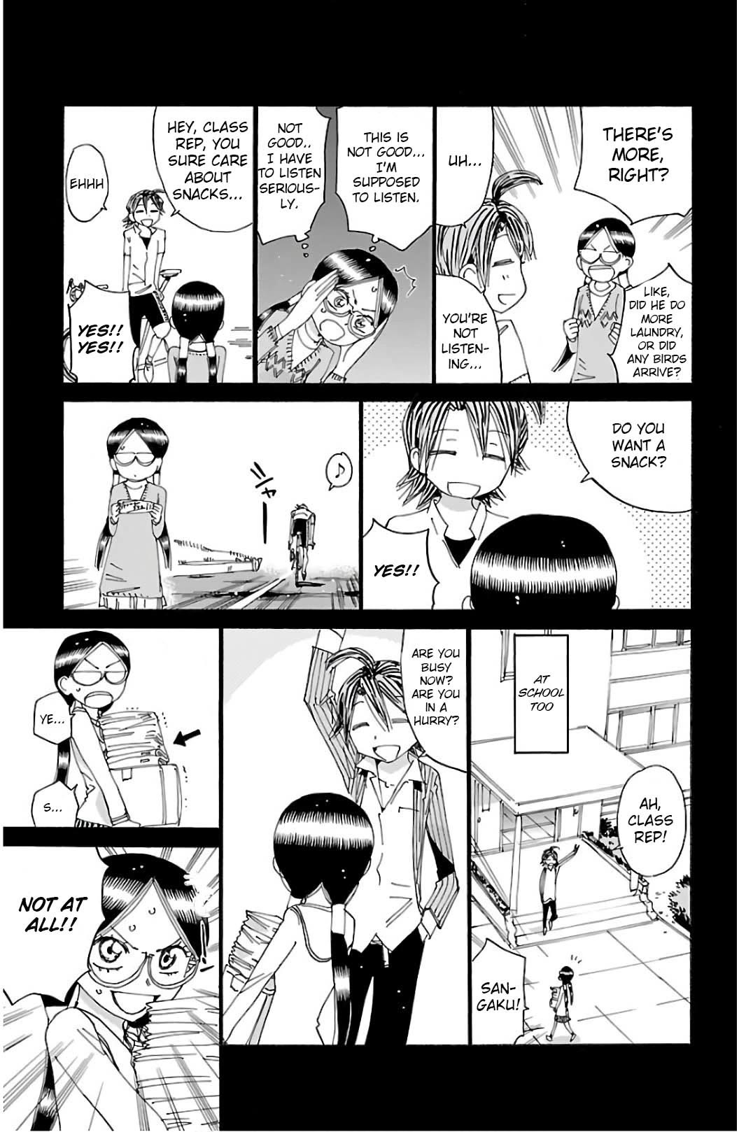 Yowamushi Pedal chapter 528 page 10