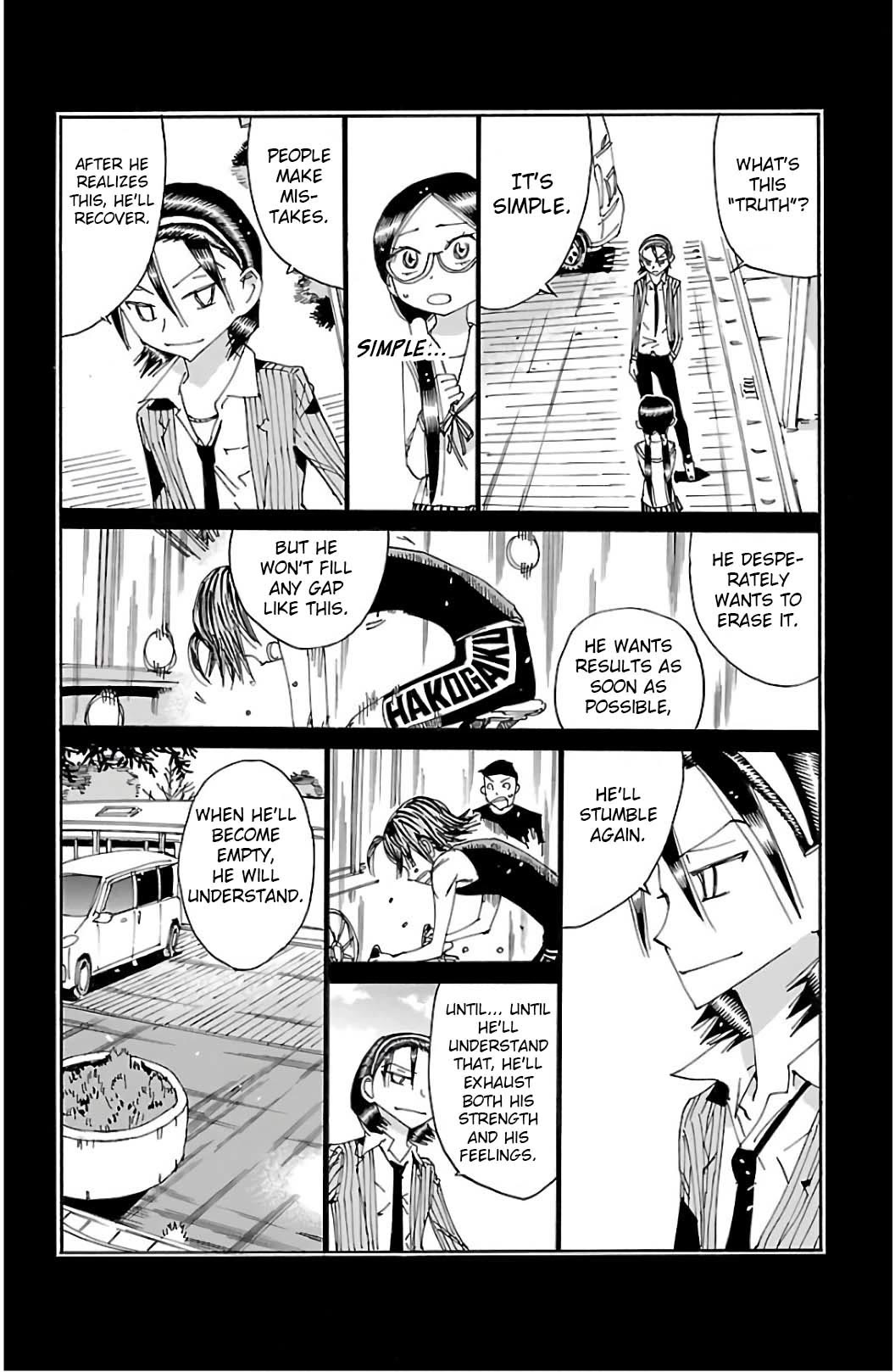 Yowamushi Pedal chapter 528 page 13