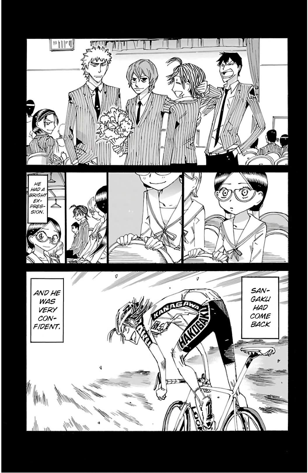 Yowamushi Pedal chapter 528 page 16