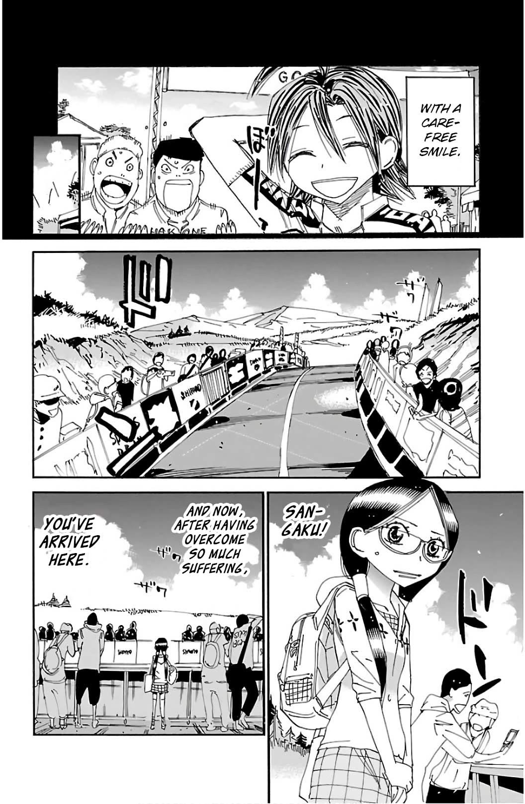 Yowamushi Pedal chapter 528 page 17