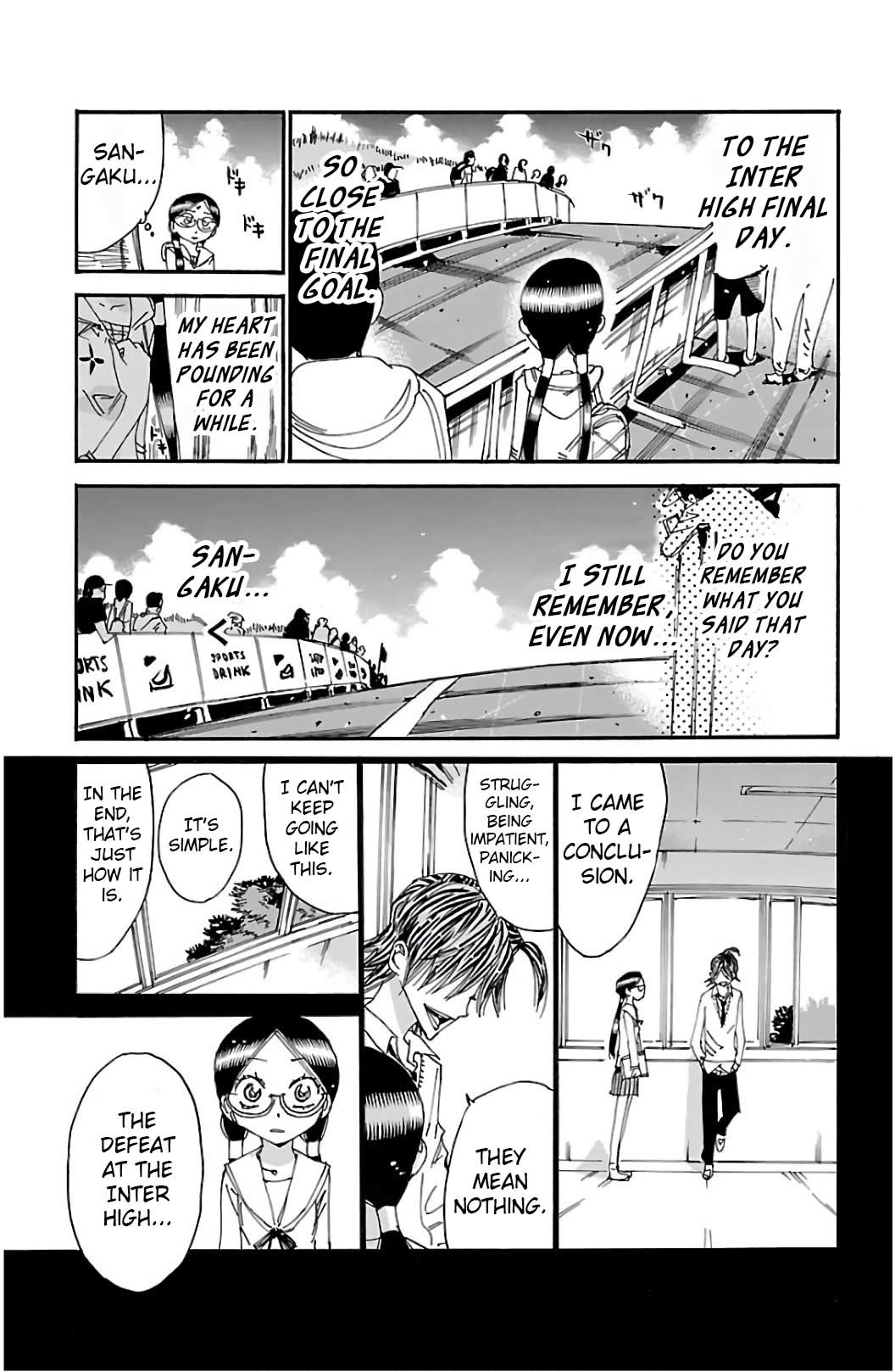 Yowamushi Pedal chapter 528 page 18