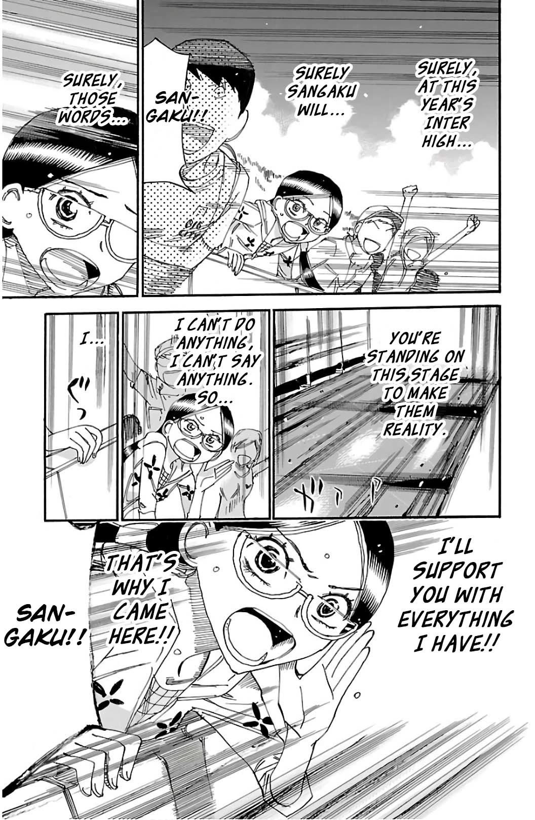 Yowamushi Pedal chapter 528 page 20