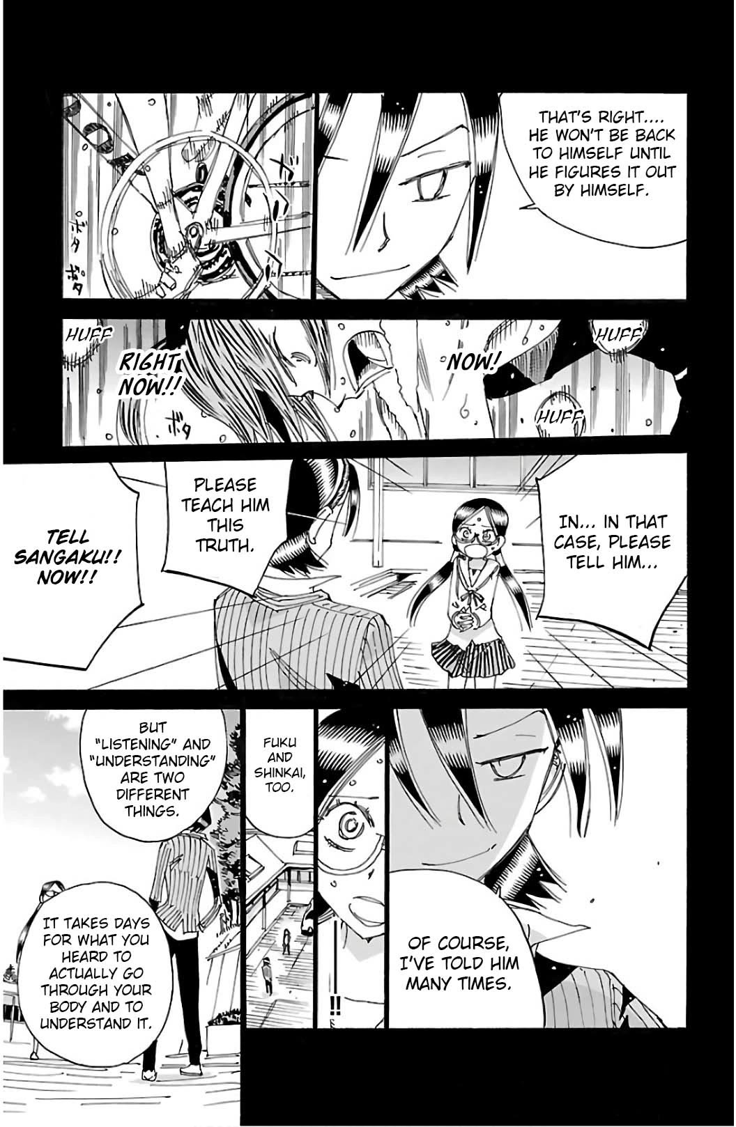Yowamushi Pedal chapter 528 page 5