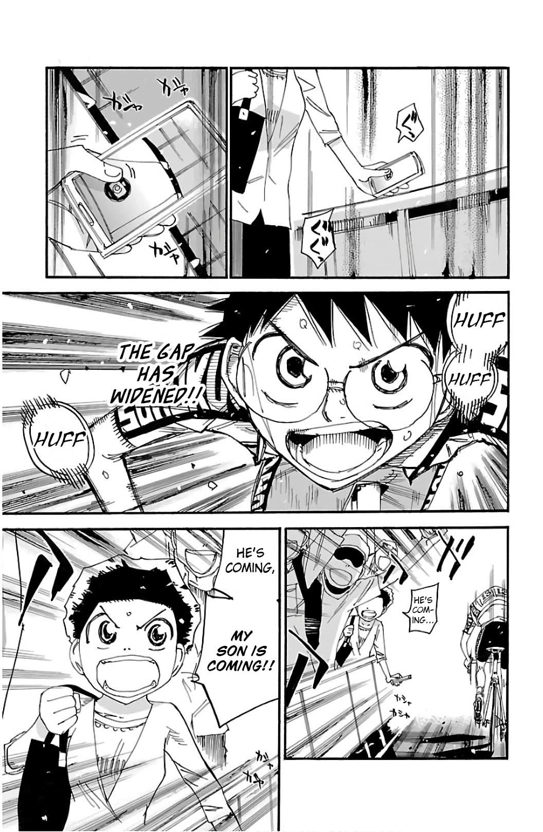 Yowamushi Pedal chapter 529 page 11
