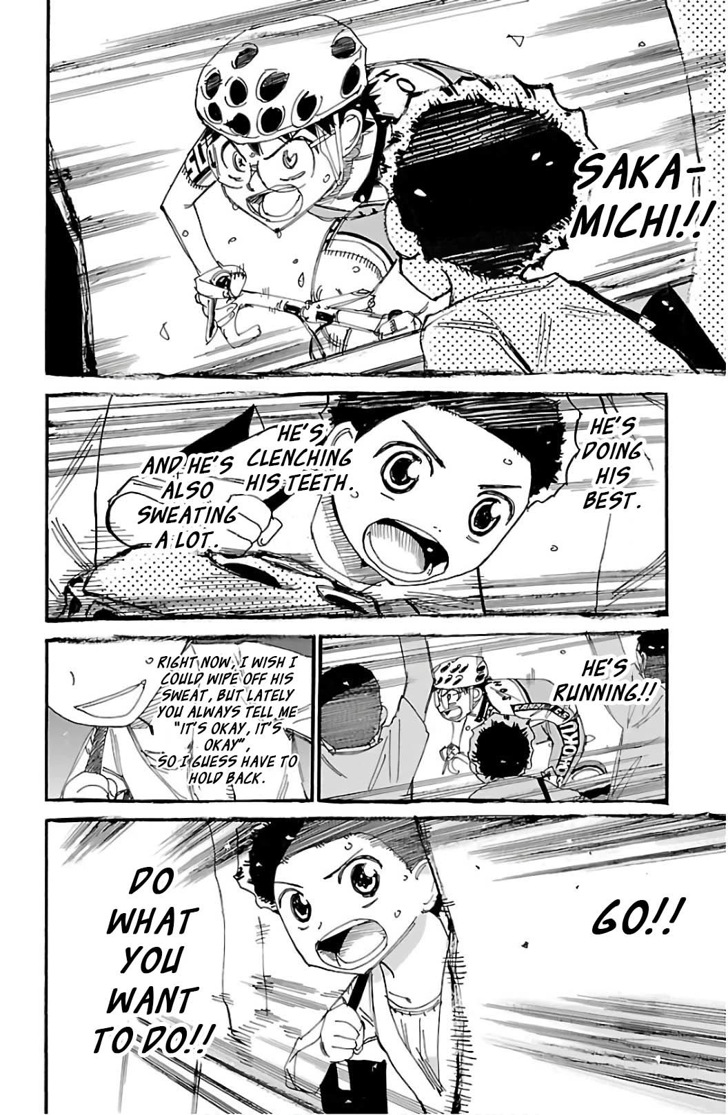 Yowamushi Pedal chapter 529 page 12