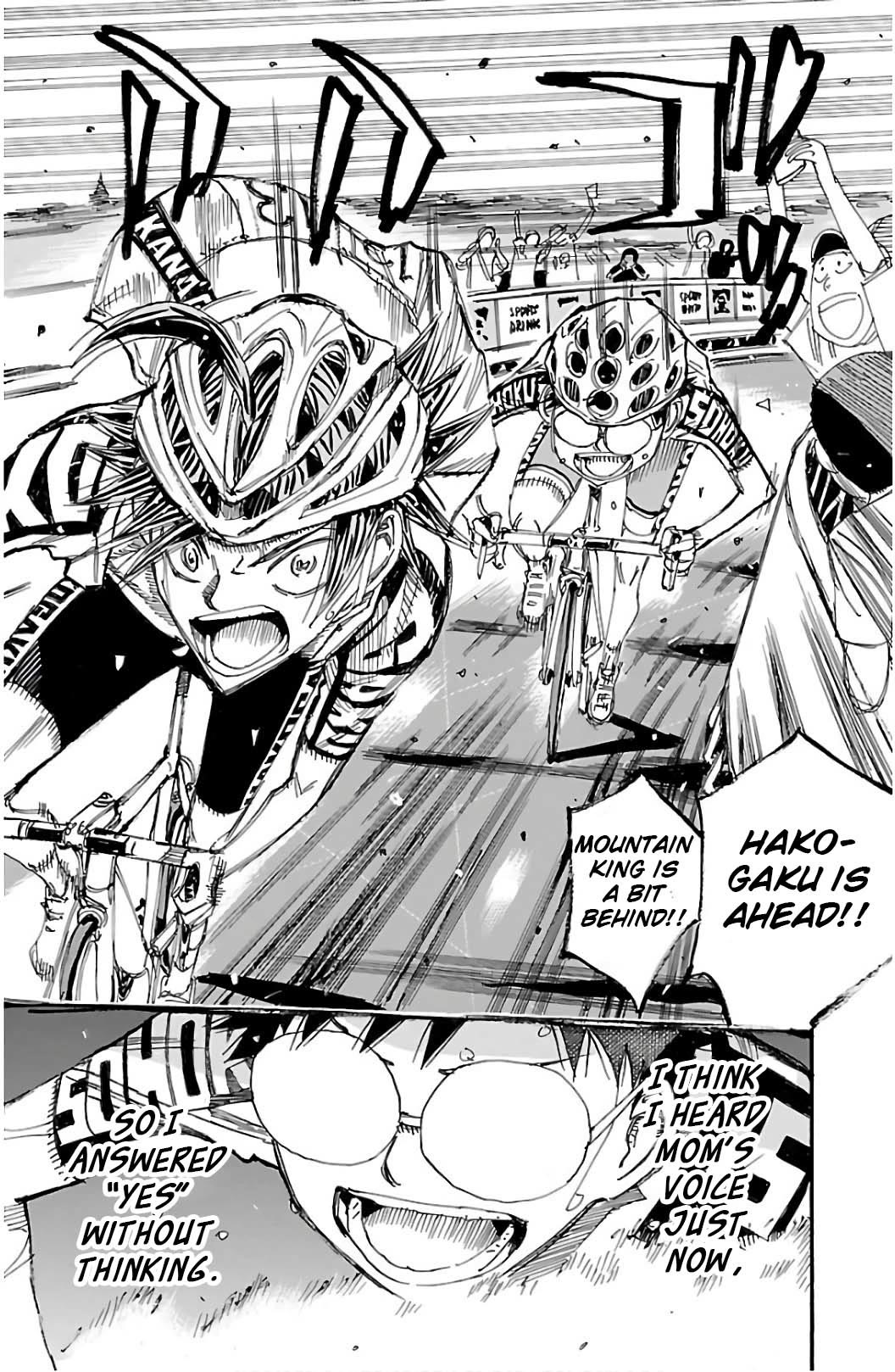Yowamushi Pedal chapter 529 page 14