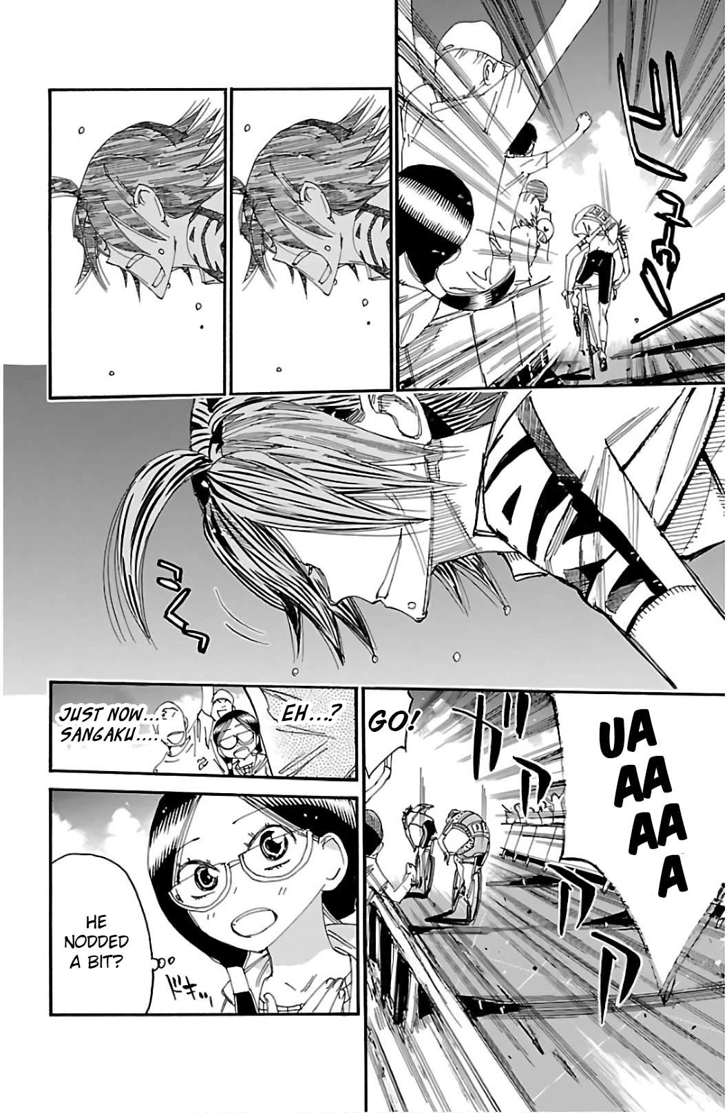 Yowamushi Pedal chapter 529 page 8