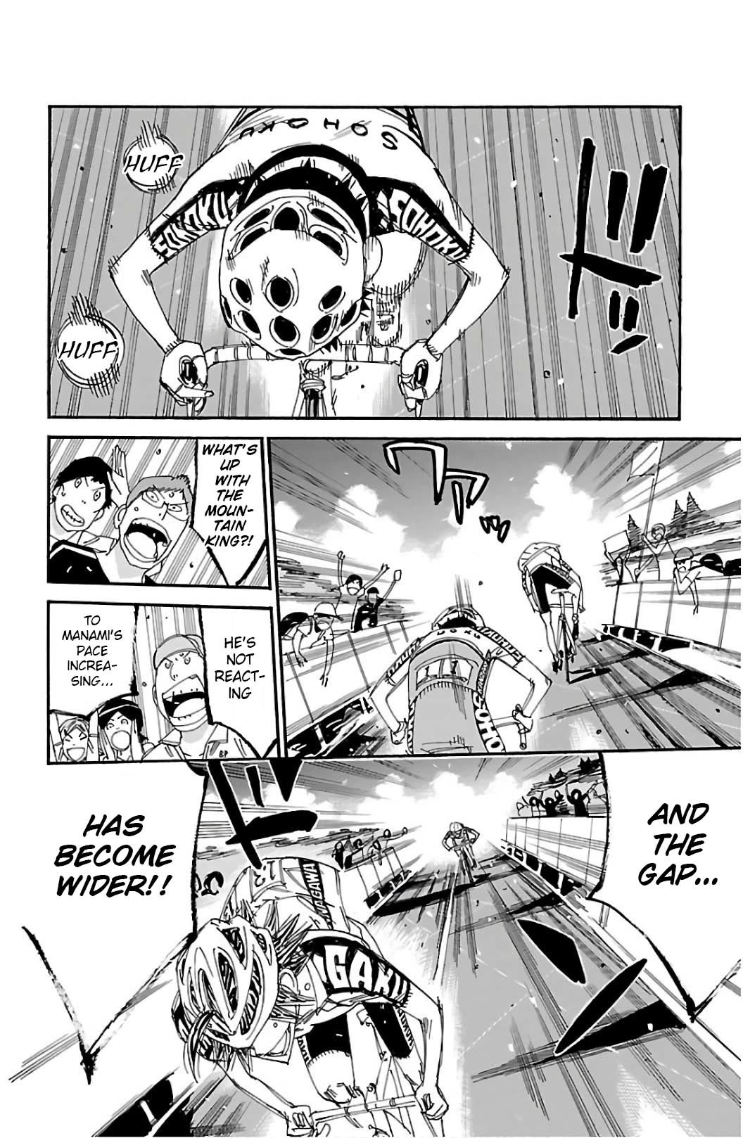 Yowamushi Pedal chapter 530 page 10