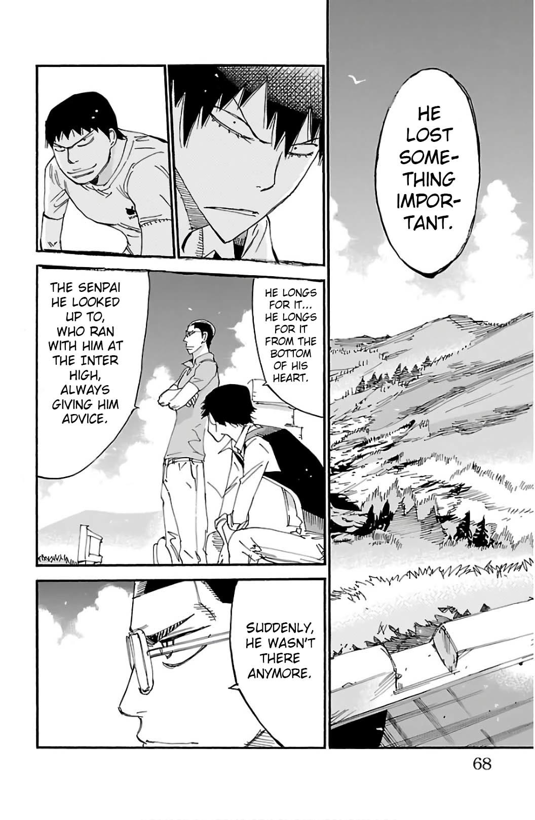 Yowamushi Pedal chapter 530 page 16