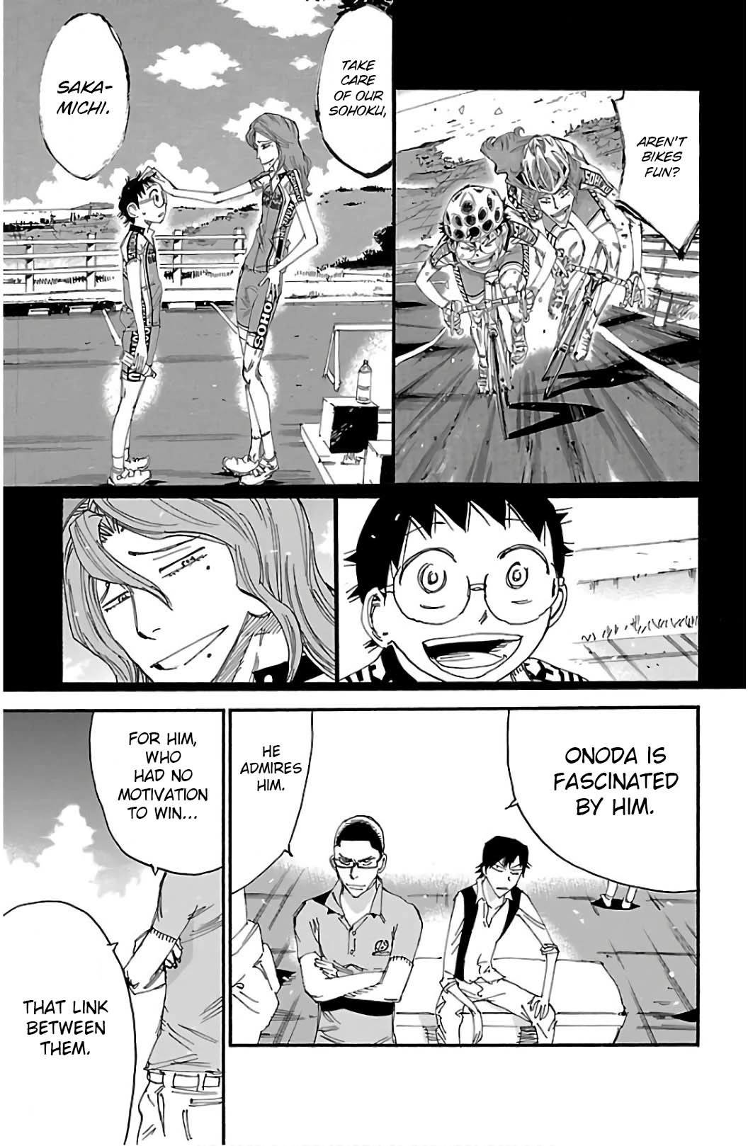 Yowamushi Pedal chapter 530 page 17