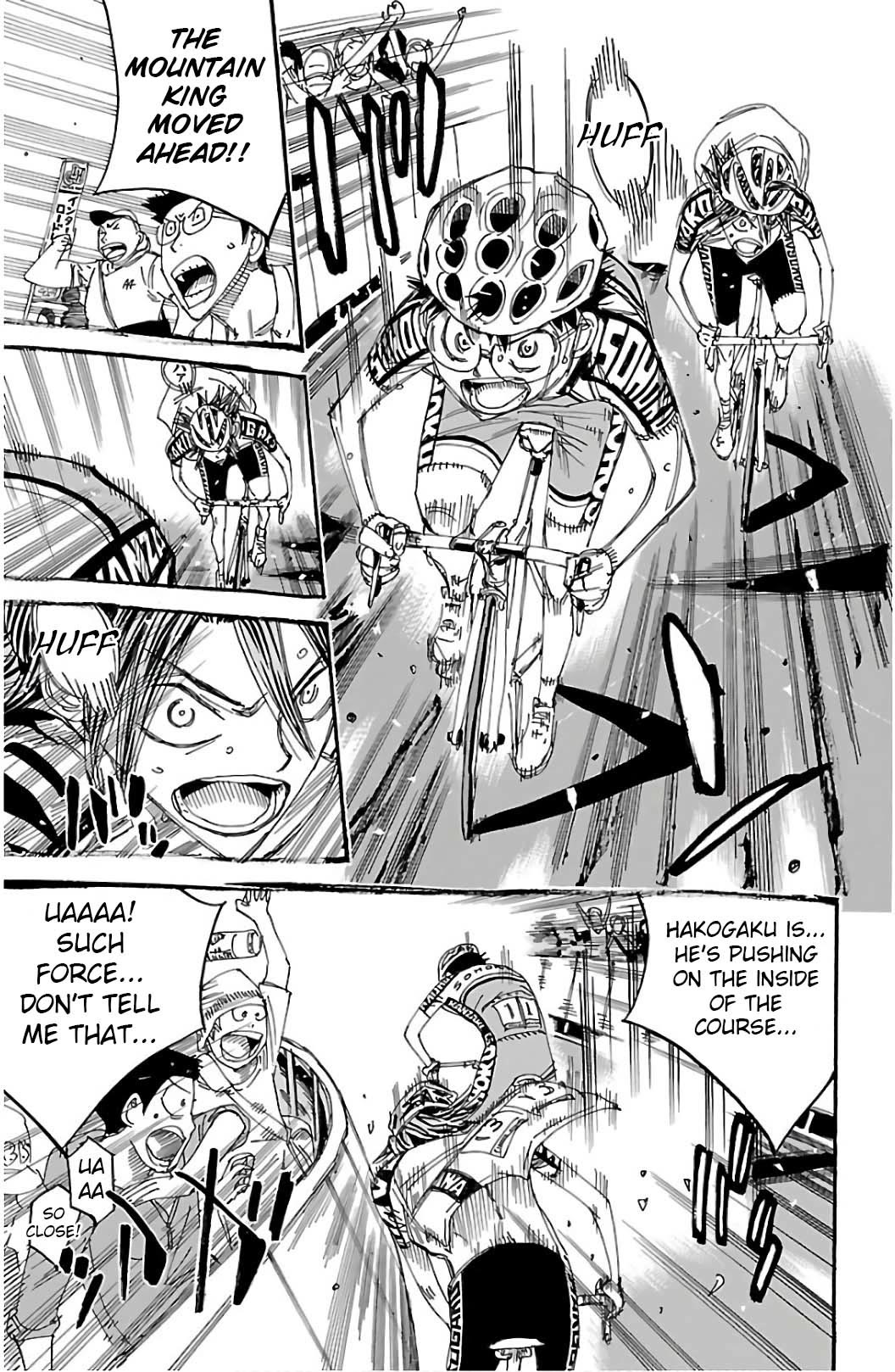 Yowamushi Pedal chapter 530 page 4